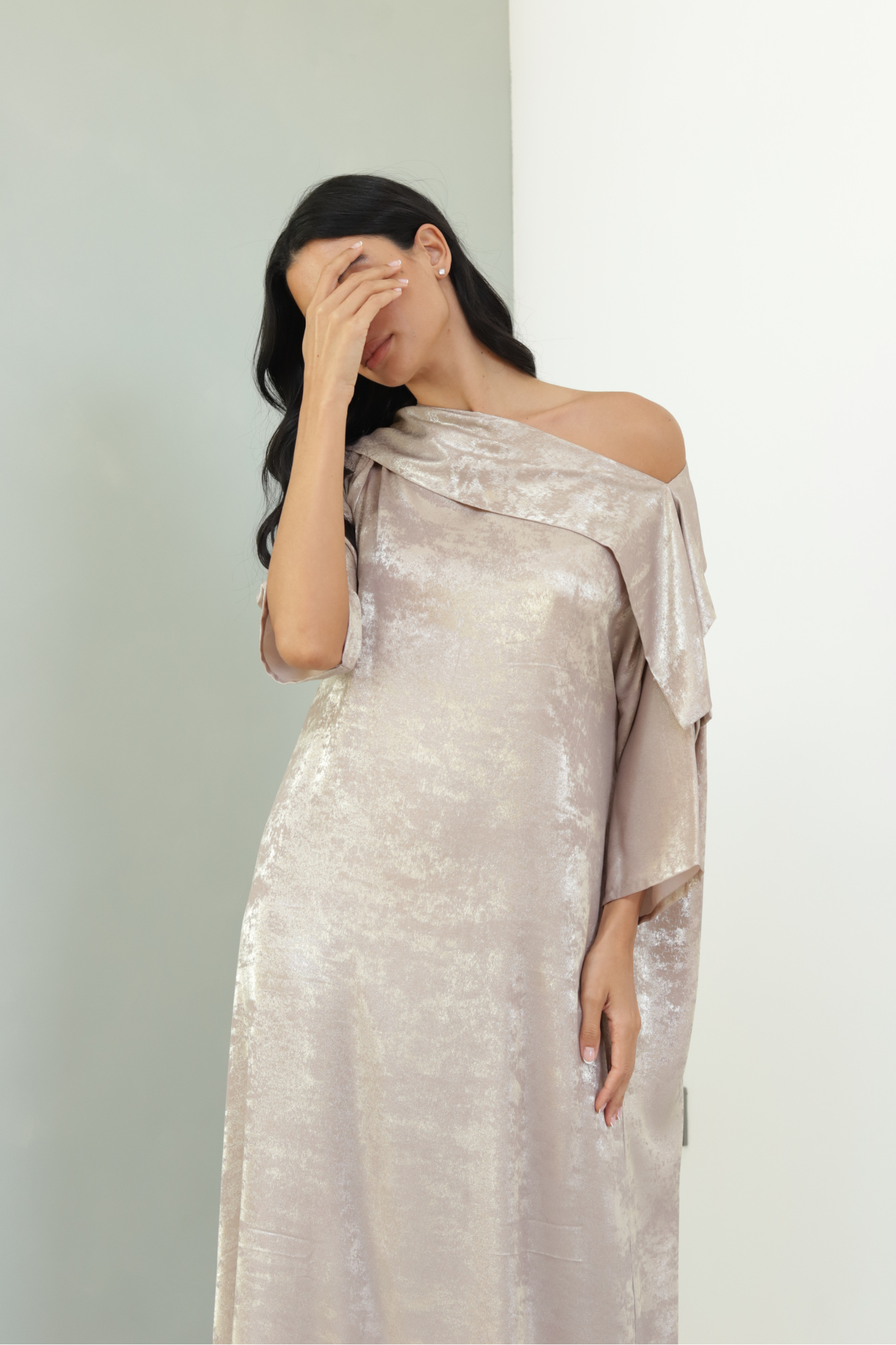 Basic Clouds (Nude Dress) - BasicAbaya