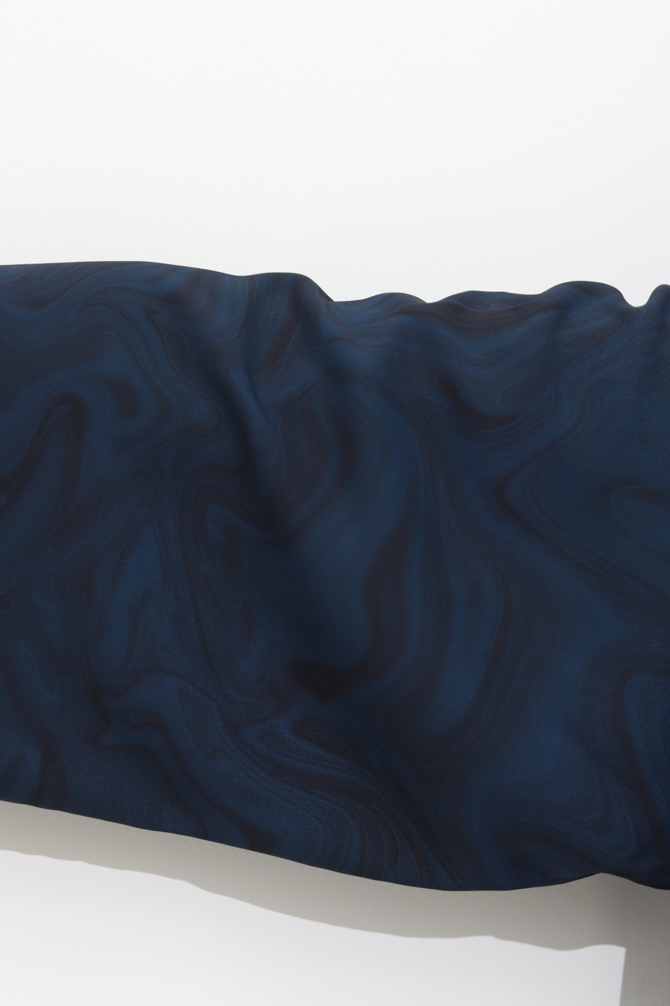 Basic Swirl New (Blue Abaya) - BasicAbaya