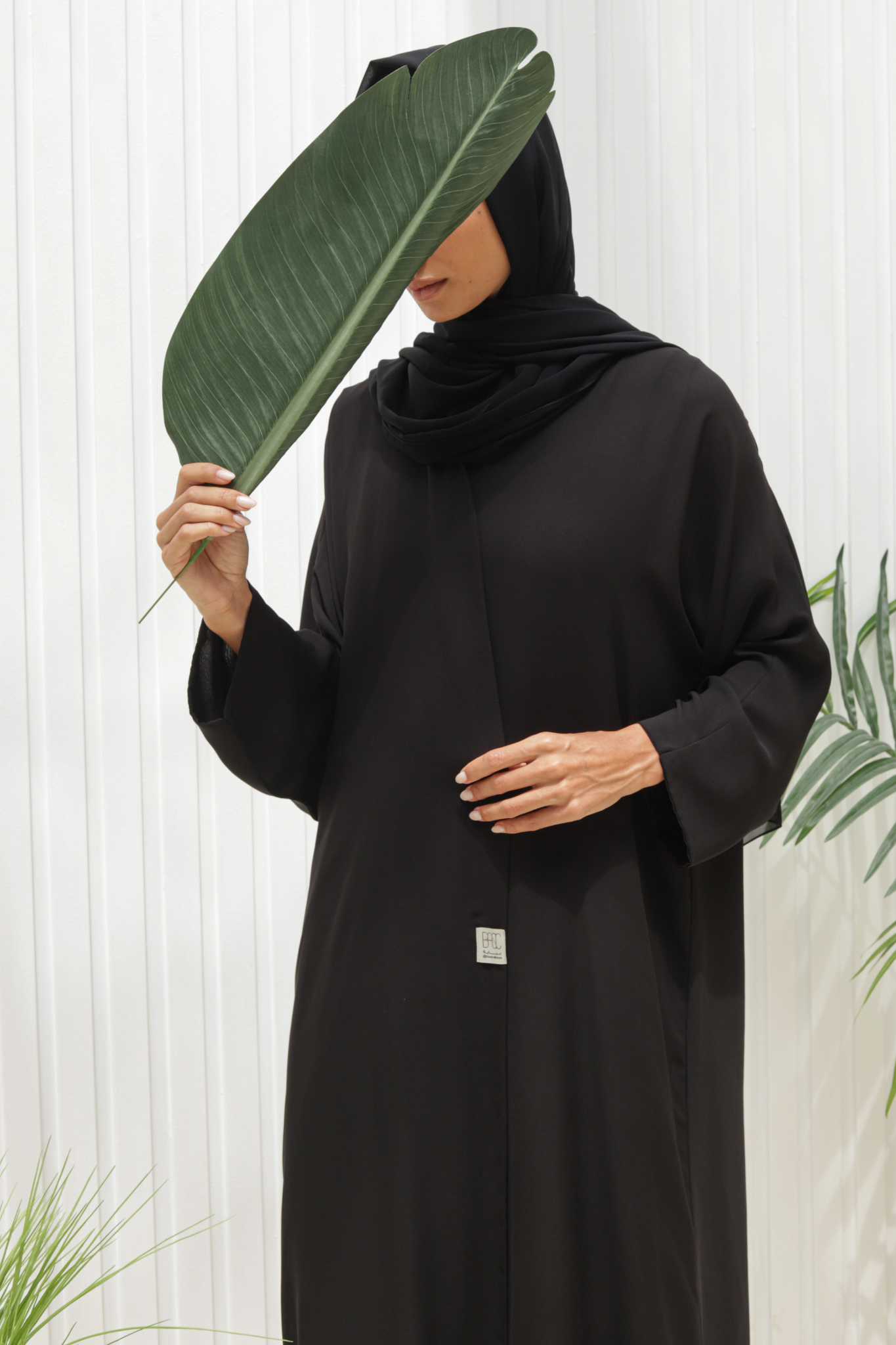 Basic Double (Black Abaya) - BasicAbaya