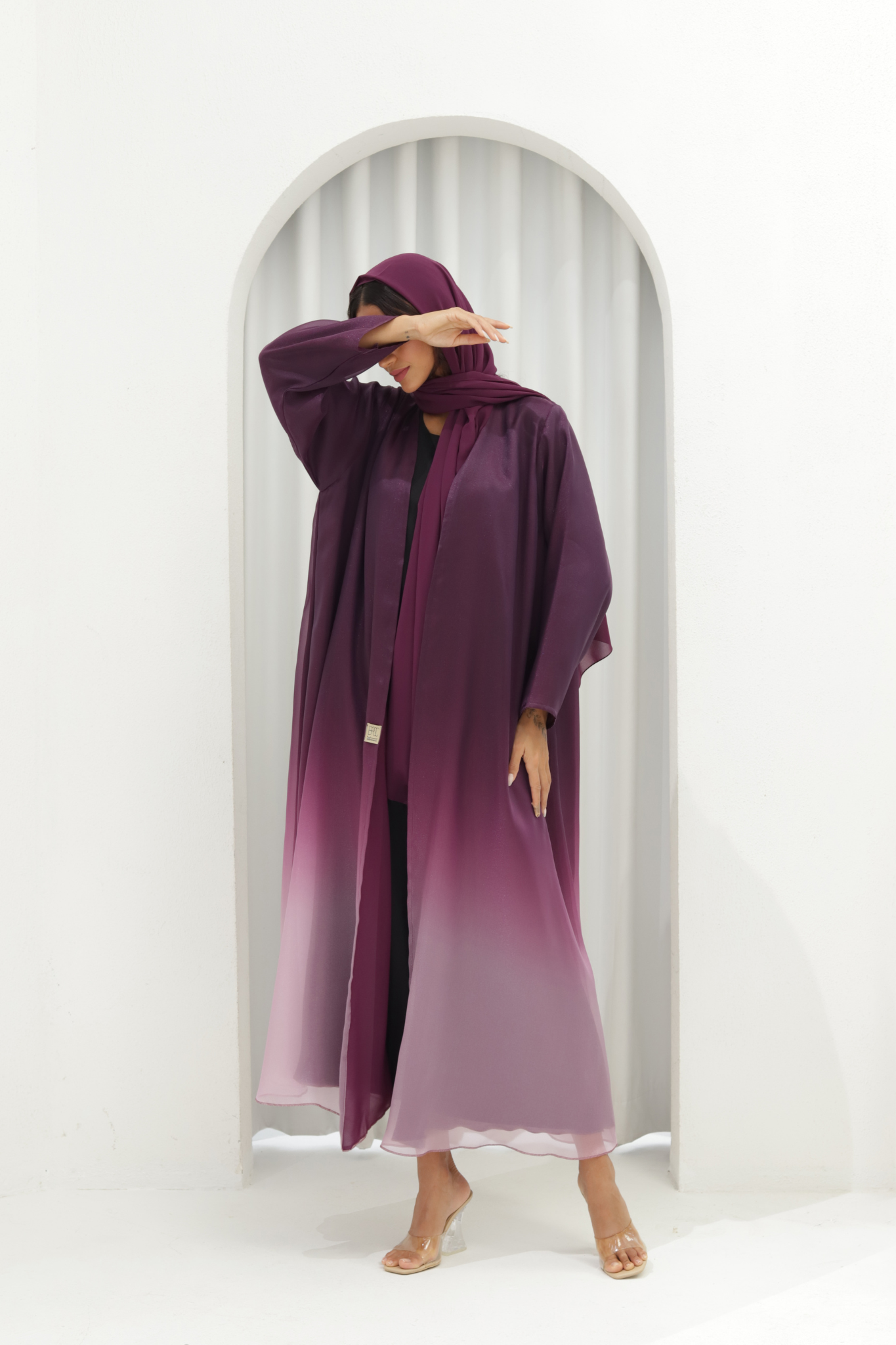 Basic Ombré (Purple Abaya)