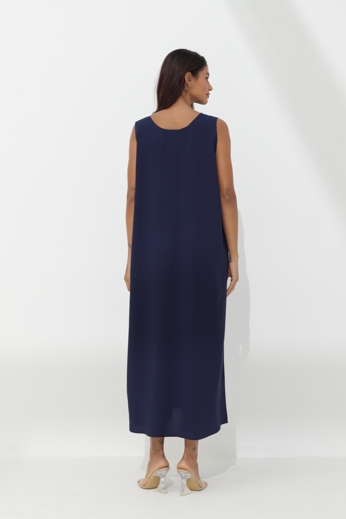 Dress - Sleevesless - BasicAbaya