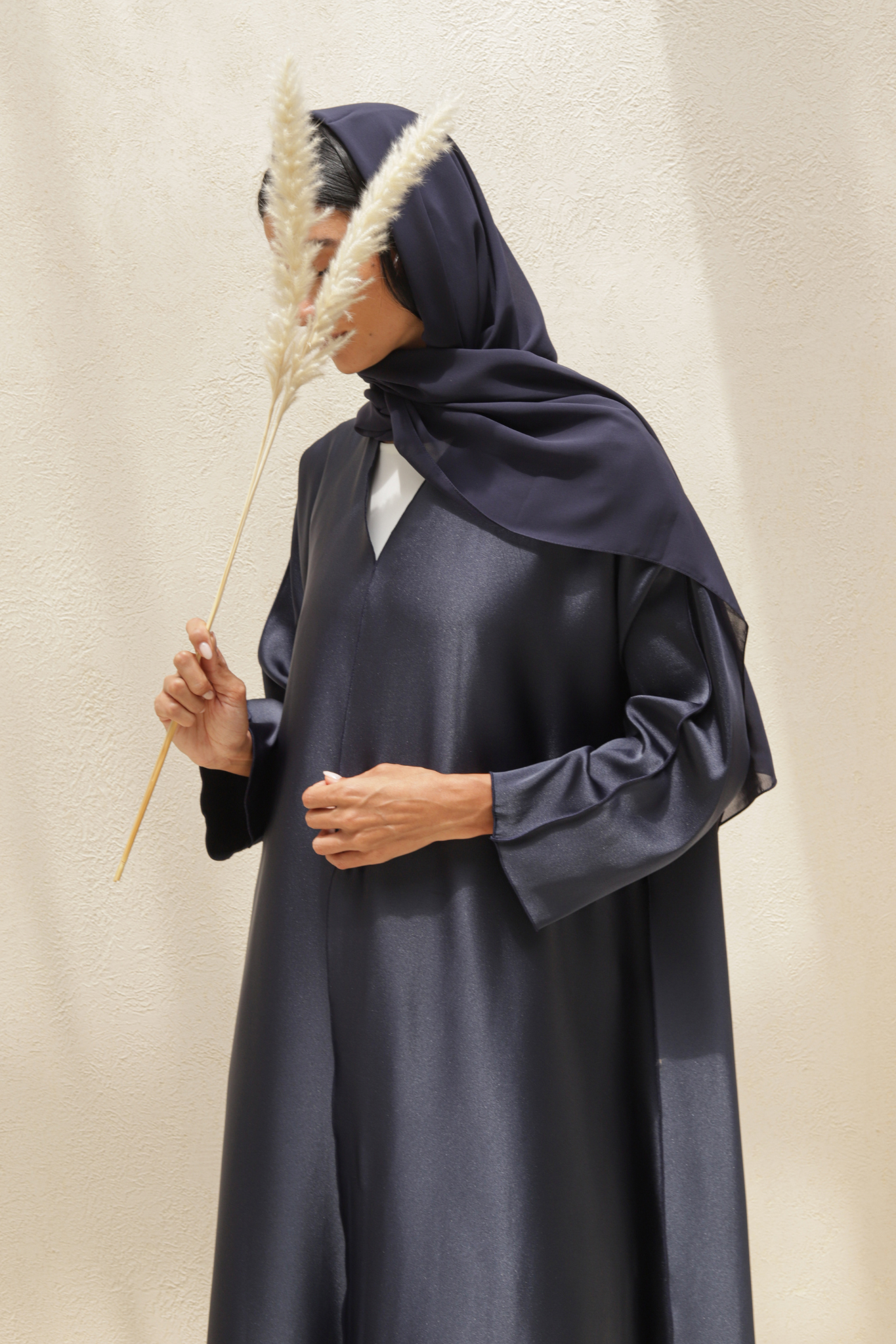 Basic Reversible (Navy Blue Abaya) - BasicAbaya