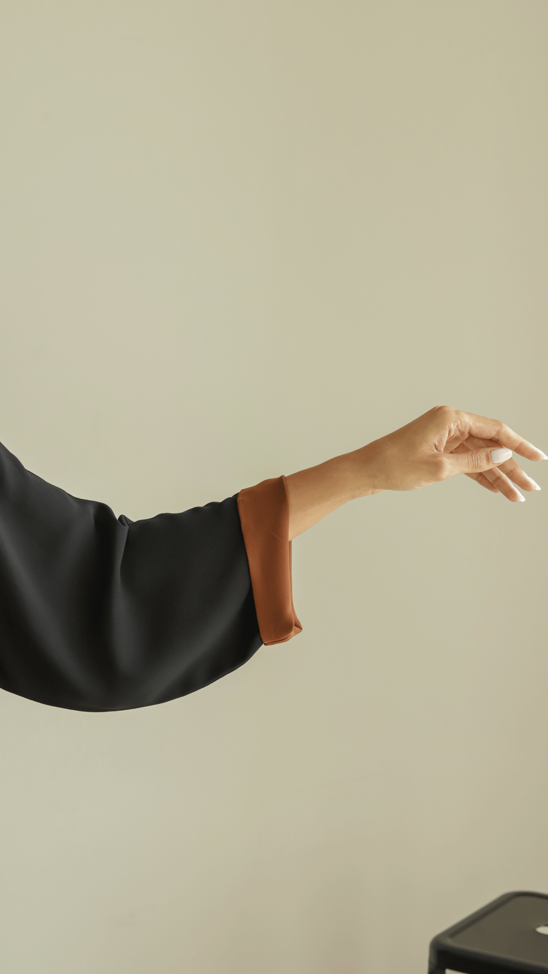 Basic Double Reversible (Black/Brown Abaya) - BasicAbaya