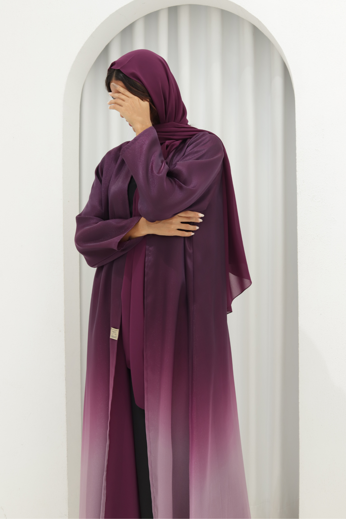Basic Ombré (Purple Abaya)