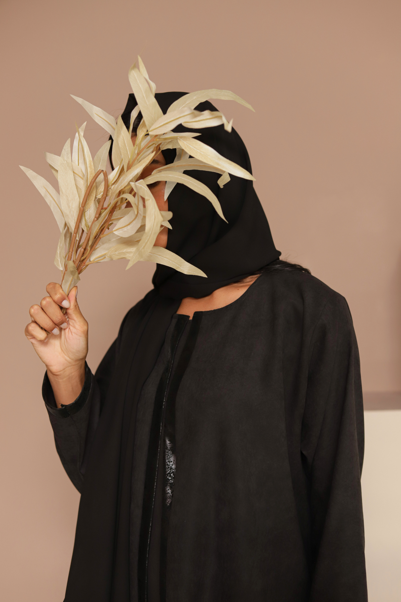 Basic Leather (Black Abaya) - BasicAbaya