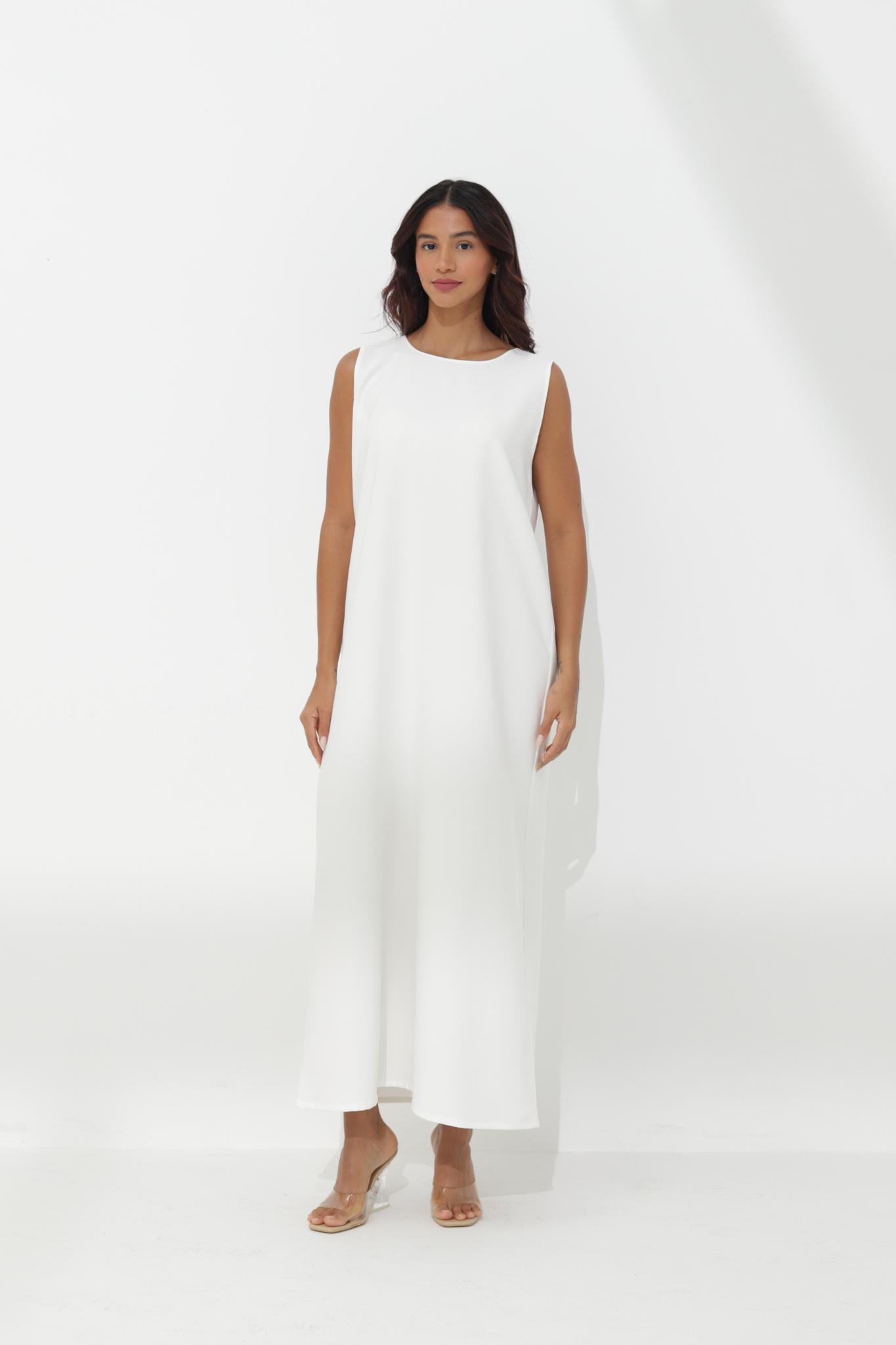 Dress - Sleevesless - BasicAbaya