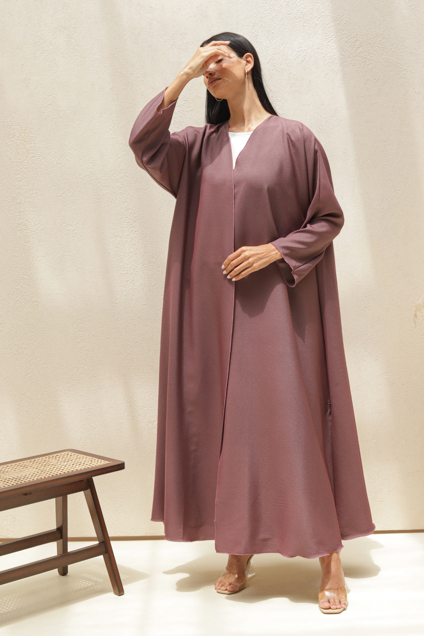 Basic Reversible (Purple Abaya) - BasicAbaya