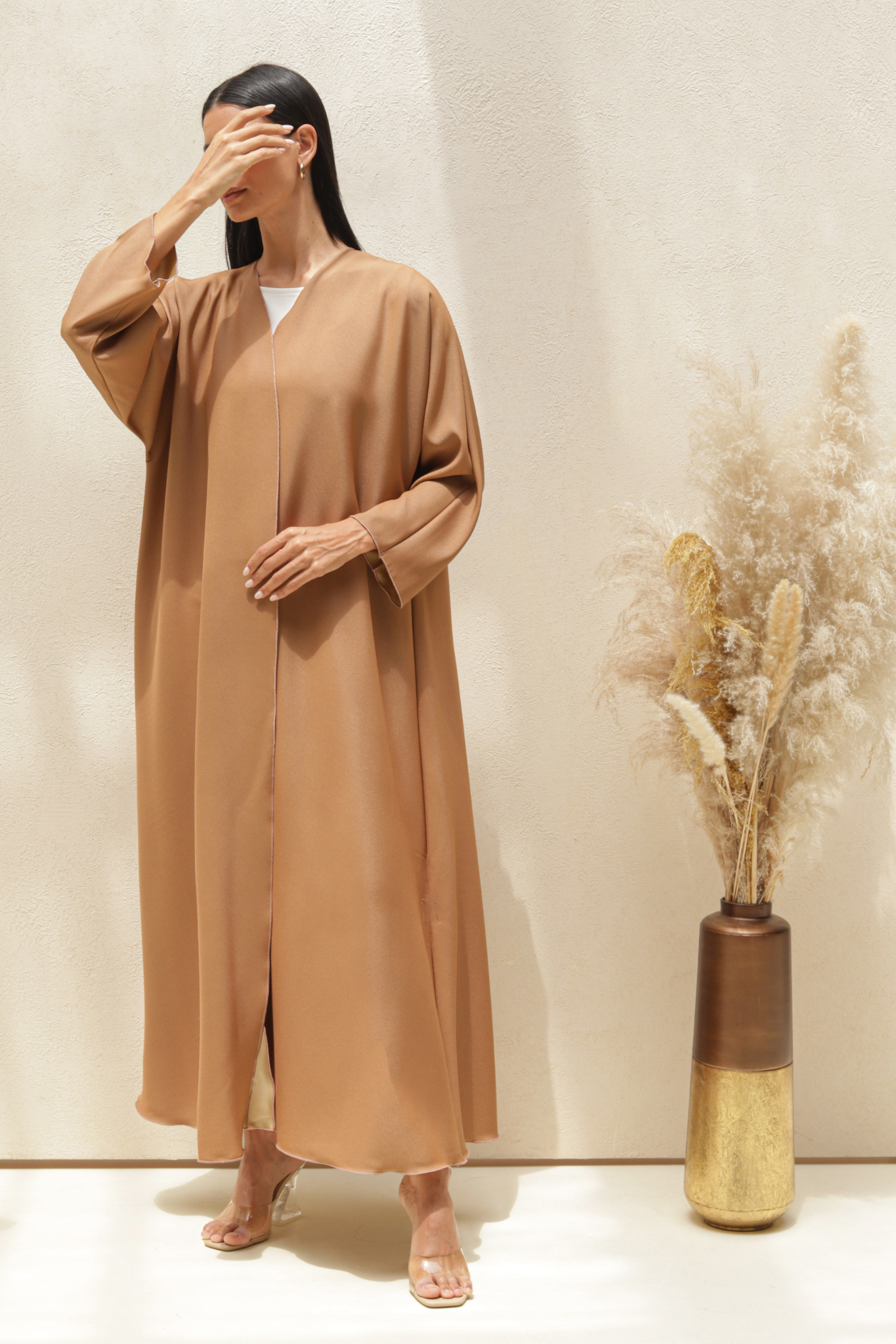 Basic Reversible (Gold Abaya) - BasicAbaya