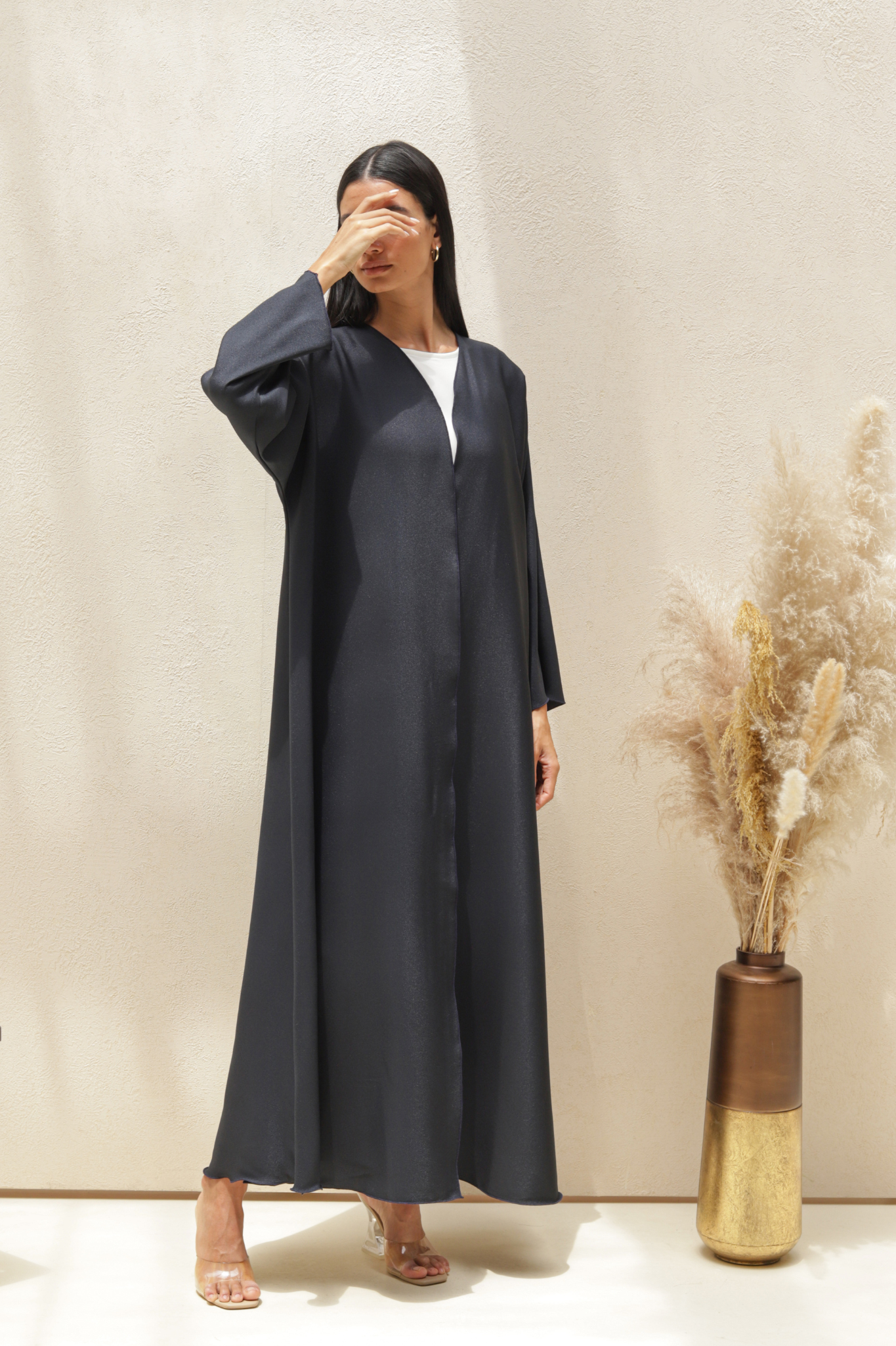 Basic Reversible (Navy Blue Abaya) - BasicAbaya