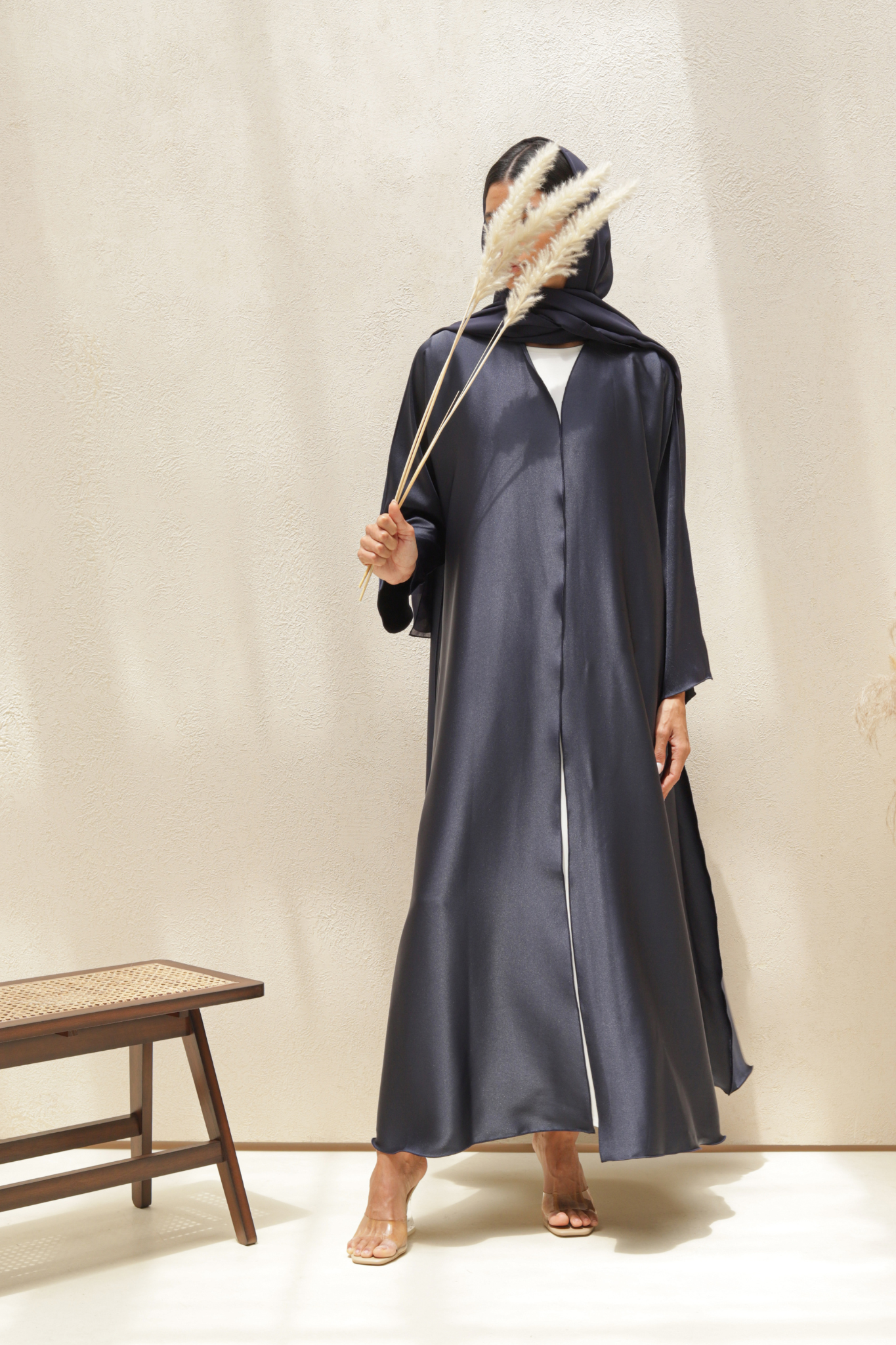 Basic Reversible (Navy Blue Abaya) - BasicAbaya