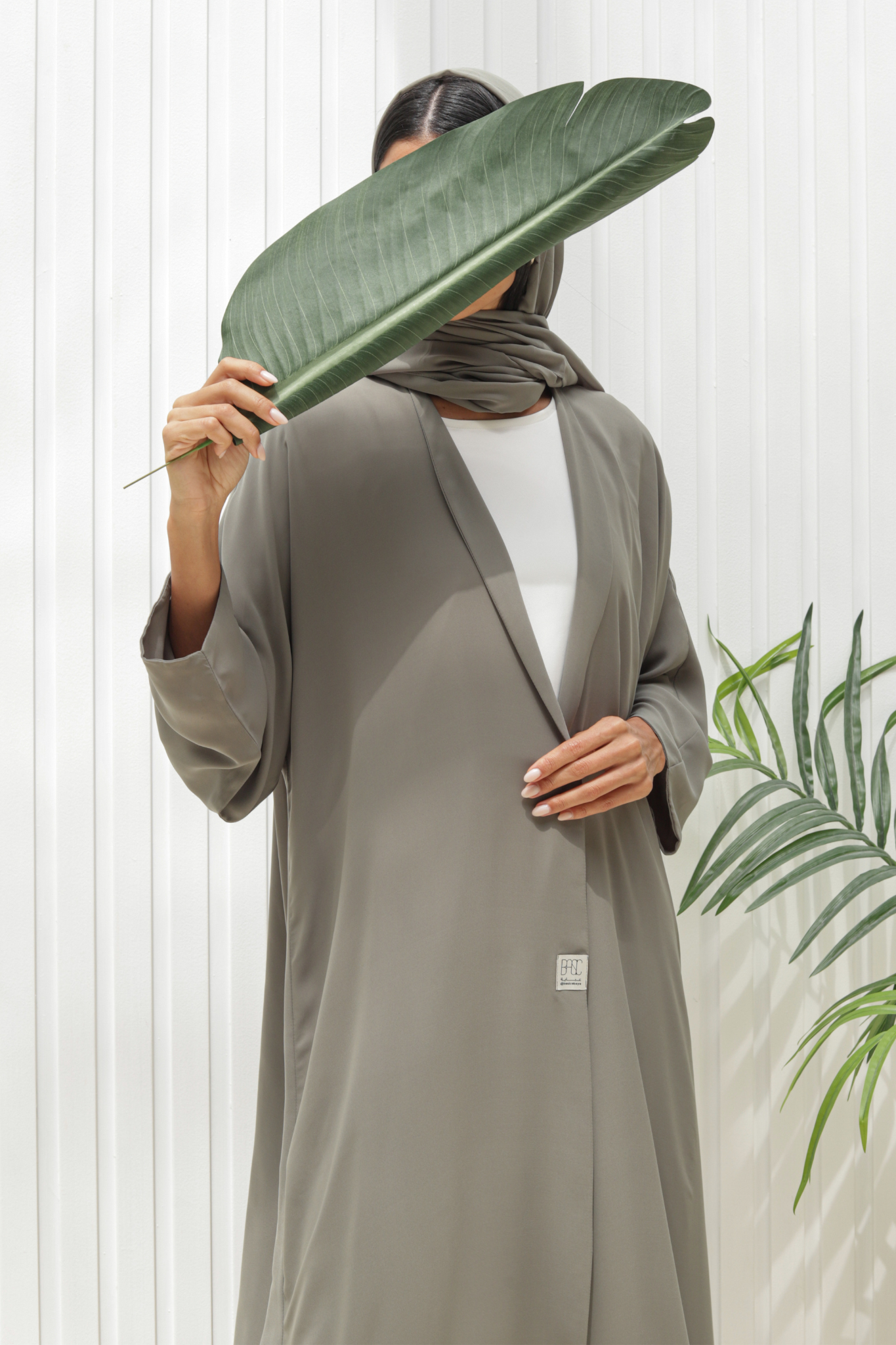 Basic Double (Olive Green Abaya) - BasicAbaya