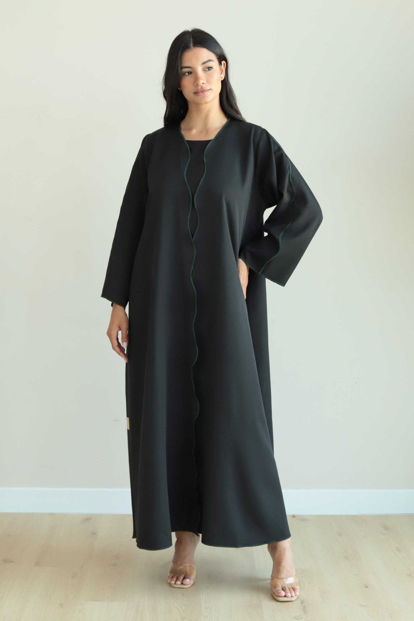 Basic Waves ( Black Abaya )