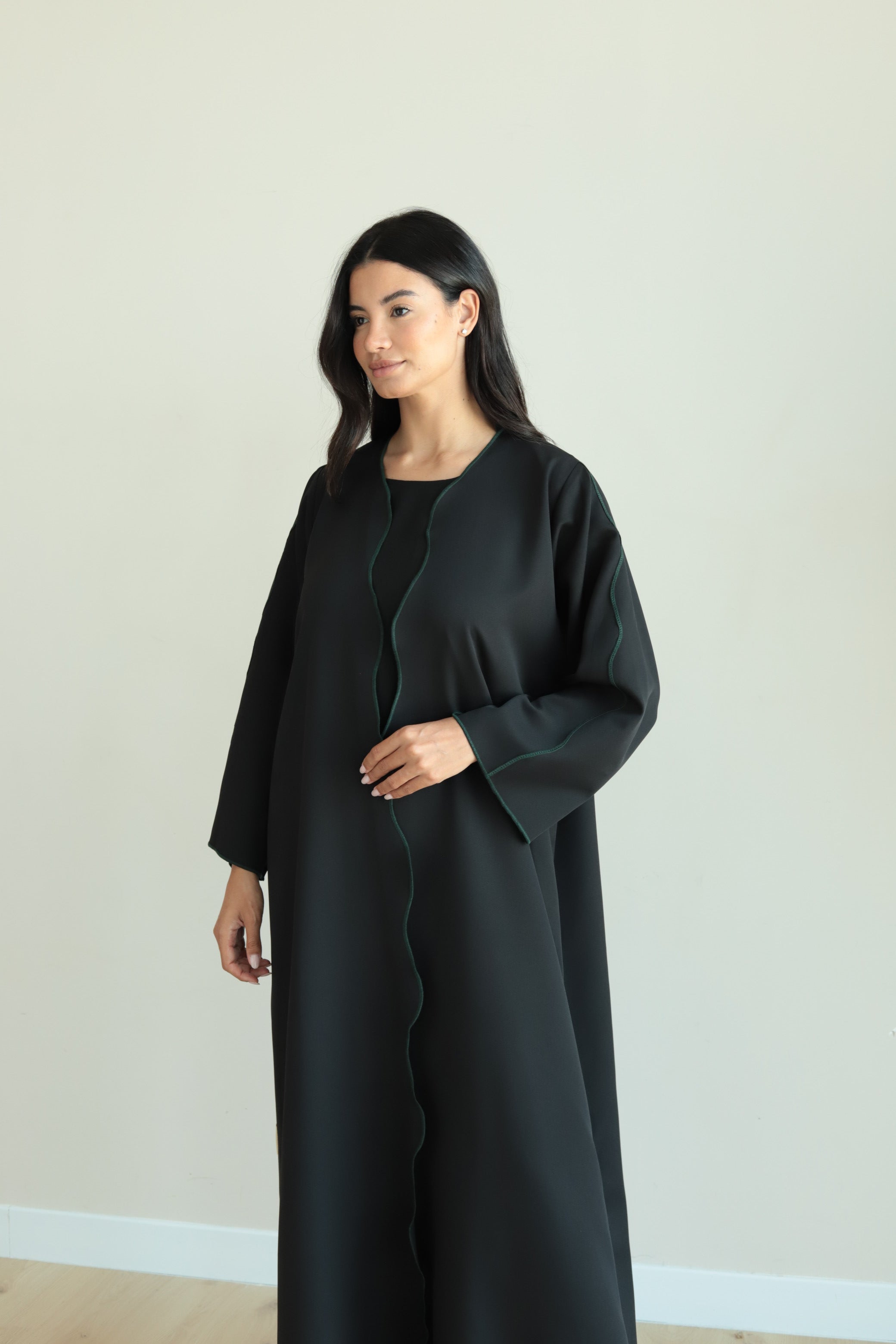 Basic Waves ( Black Abaya )