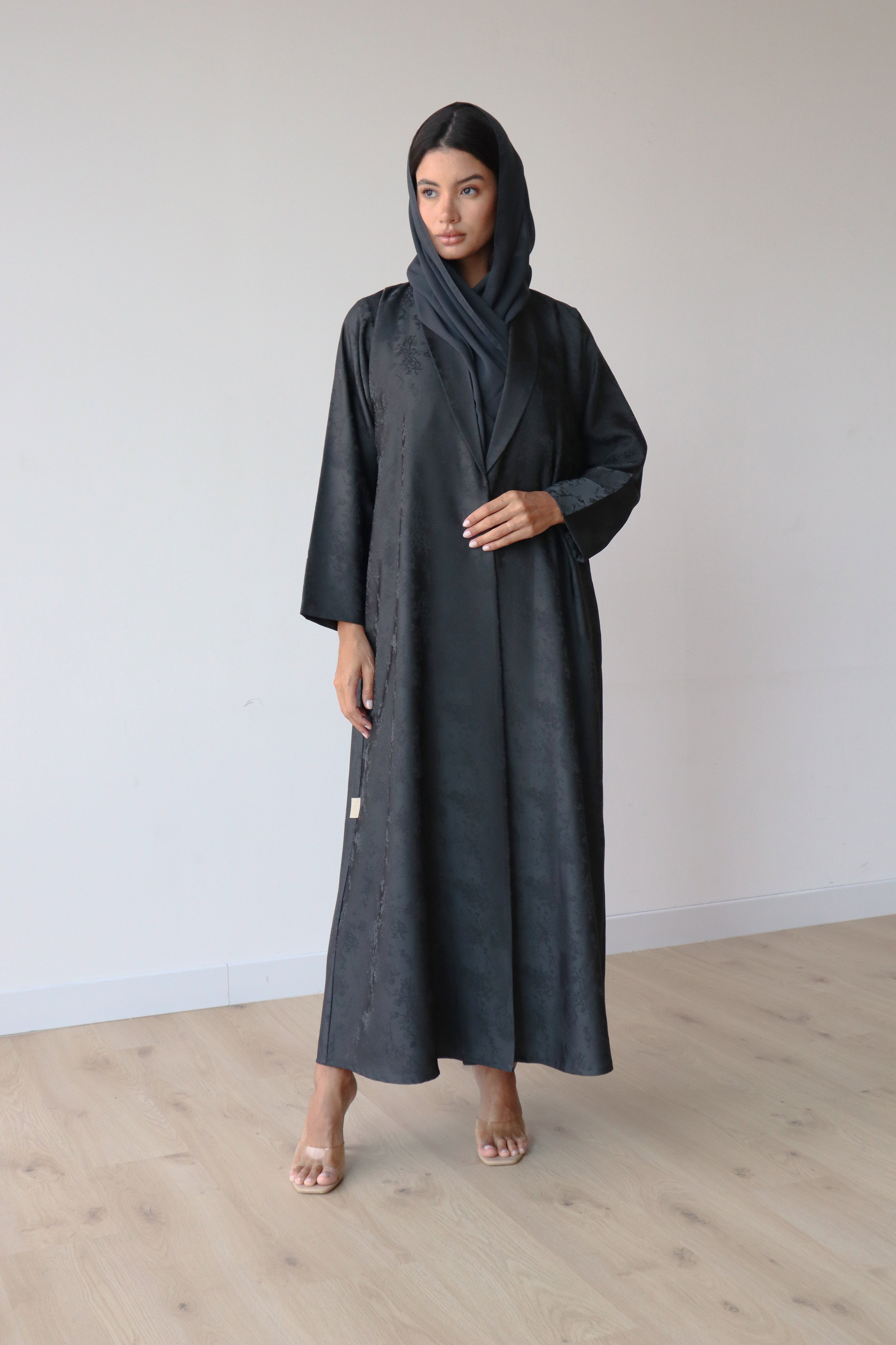 Basic Formal (Dark Ash Abaya)
