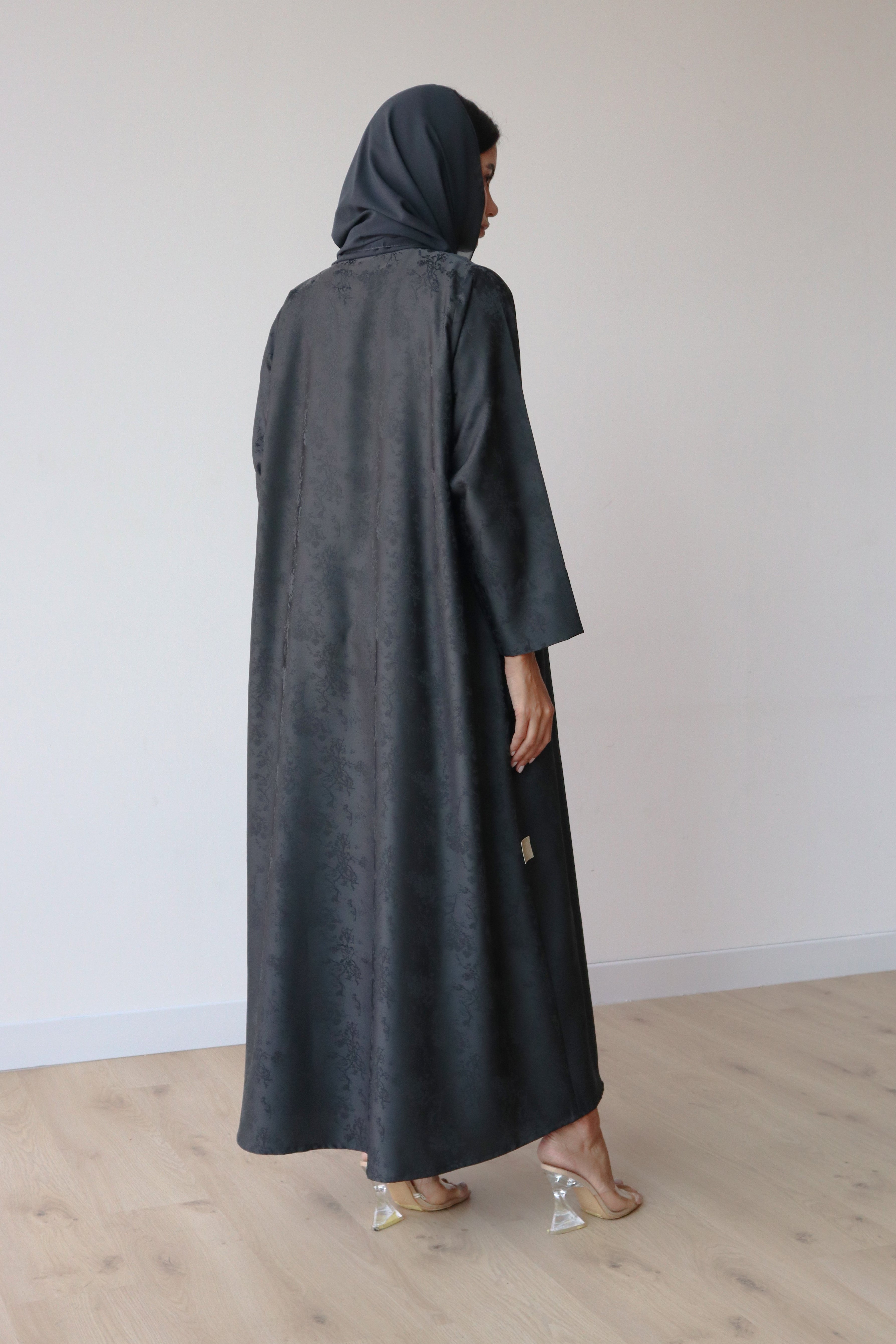 Basic Formal (Dark Ash Abaya)
