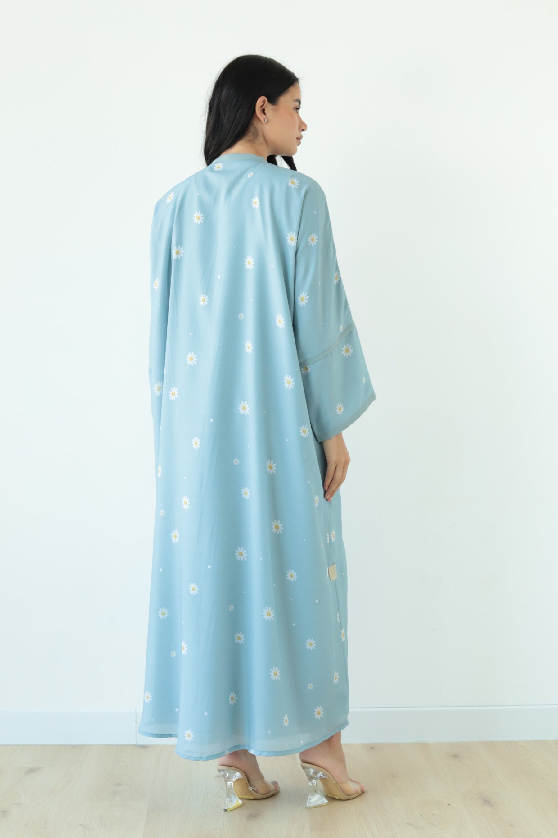 Basic Flowers (Blue Abaya)