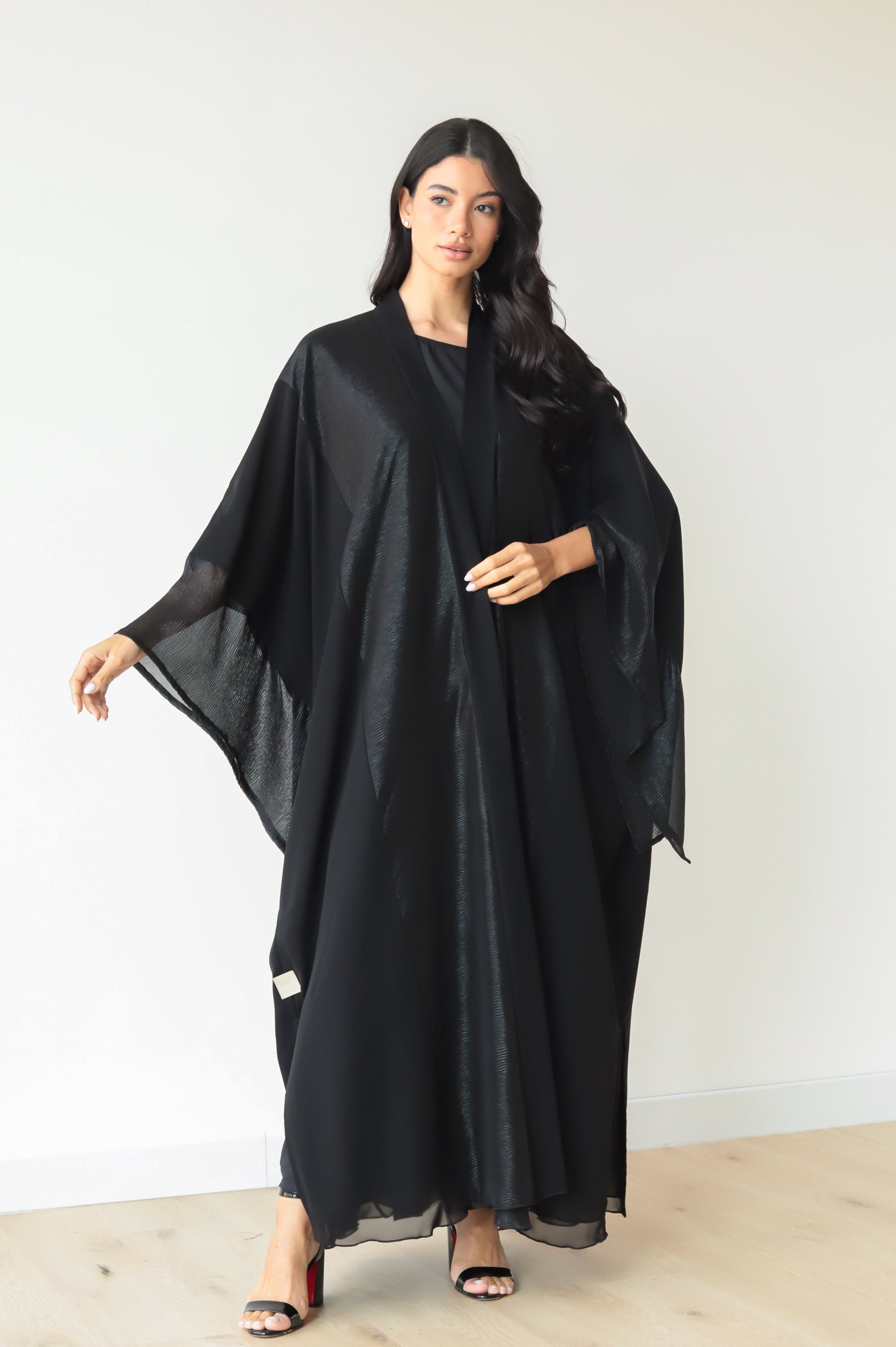 Basic Chiffon (Black Abaya)