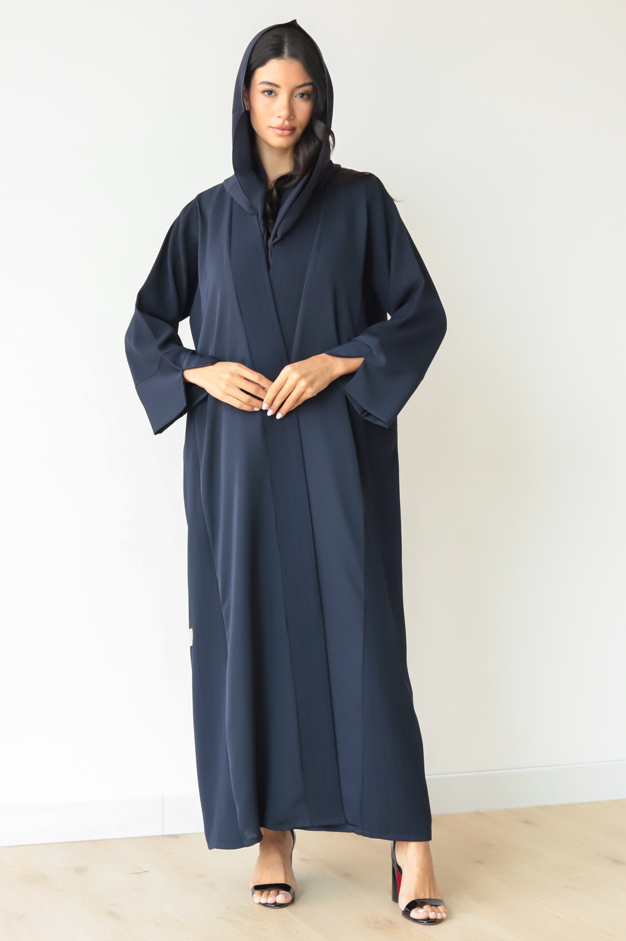 Basic Nada Panel (Blue Abaya) - BasicAbaya