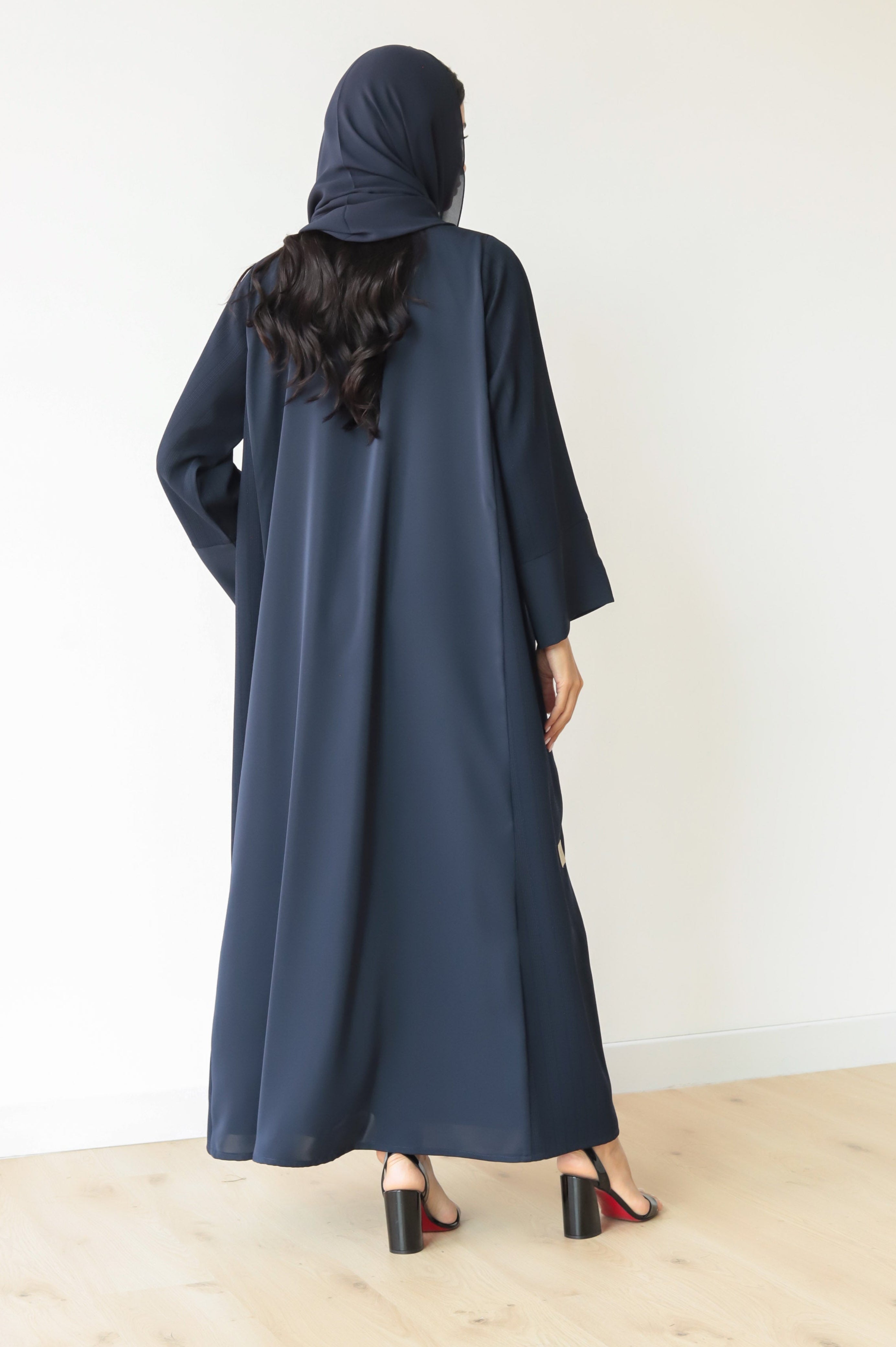 Basic Nada Panel (Blue Abaya) - BasicAbaya