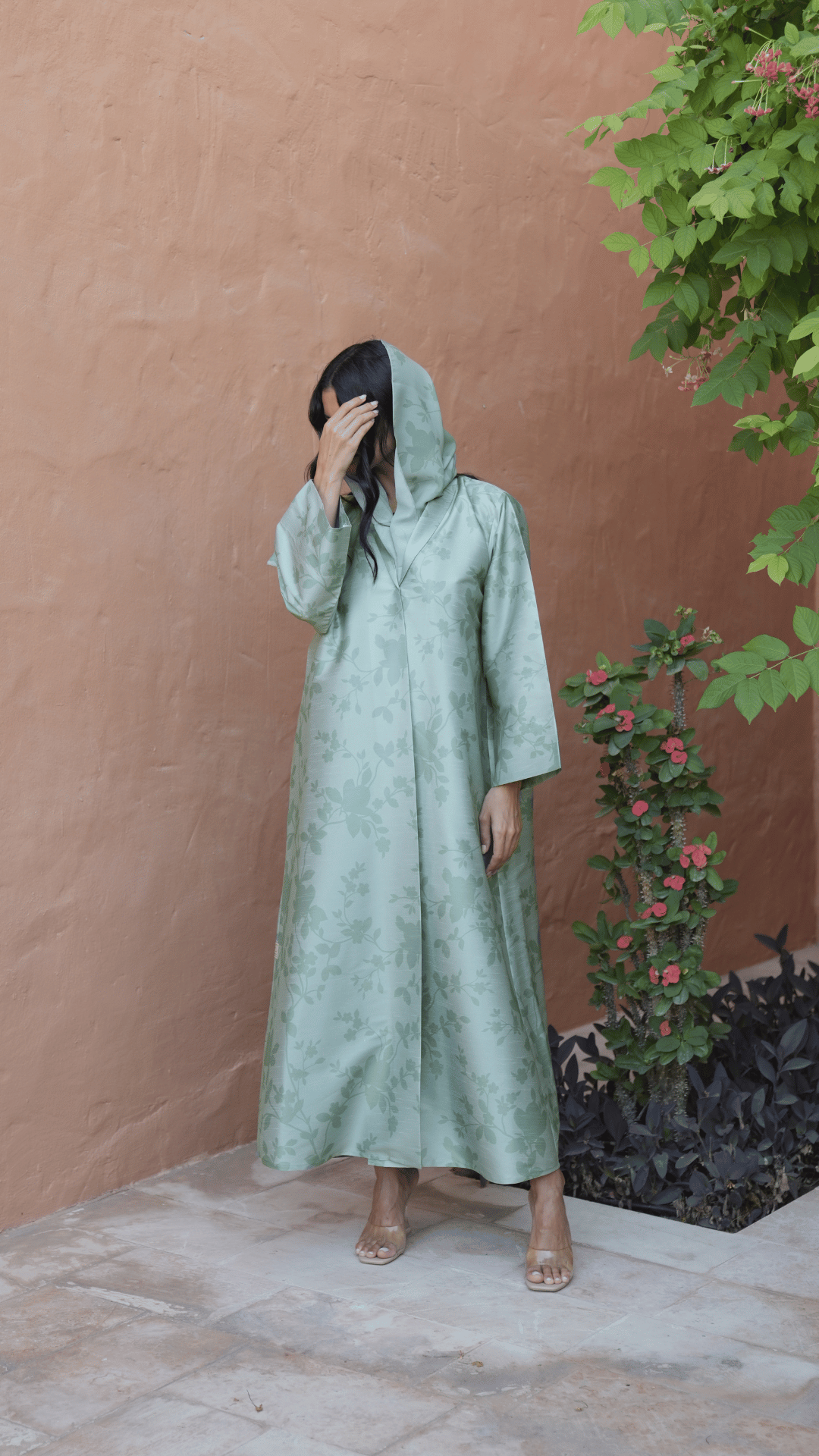 Basic Fall (Green Abaya) - BasicAbaya
