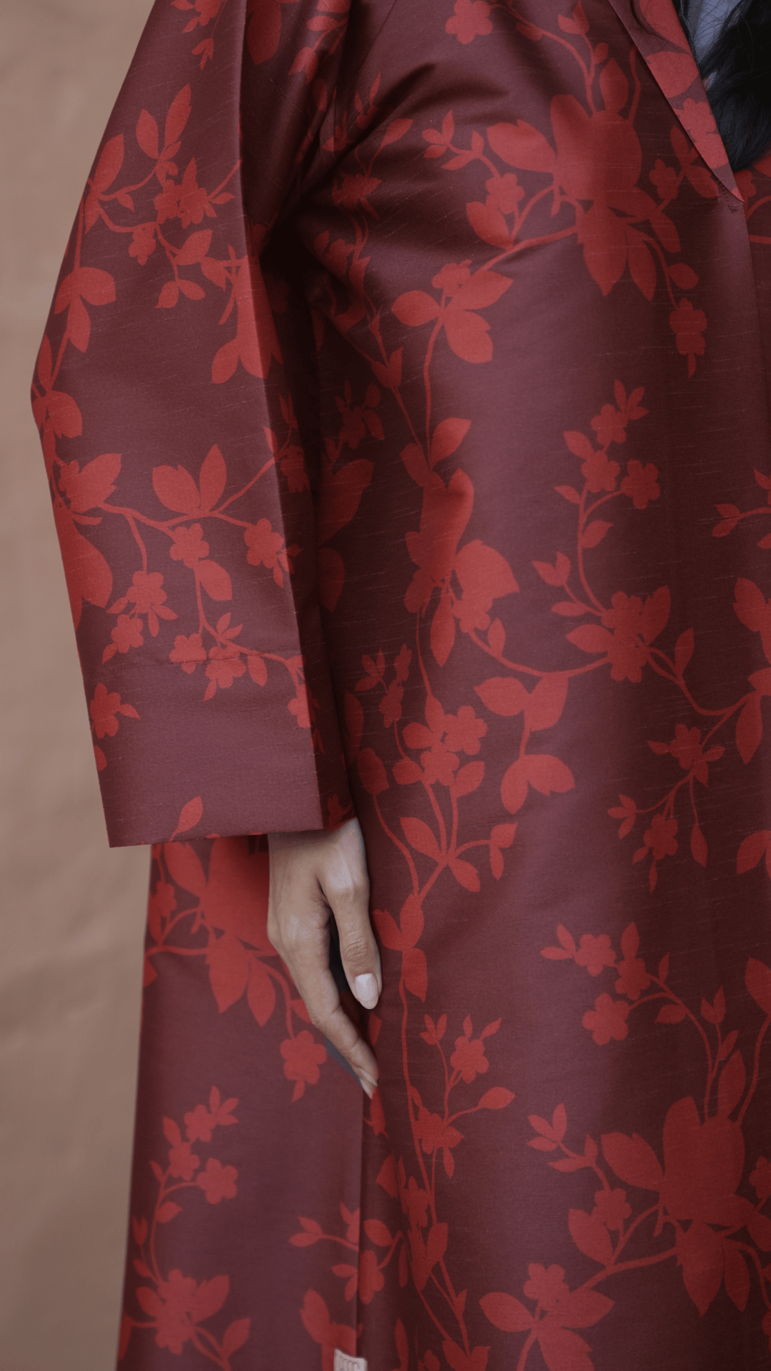 Basic Fall (Maroon Abaya) - BasicAbaya
