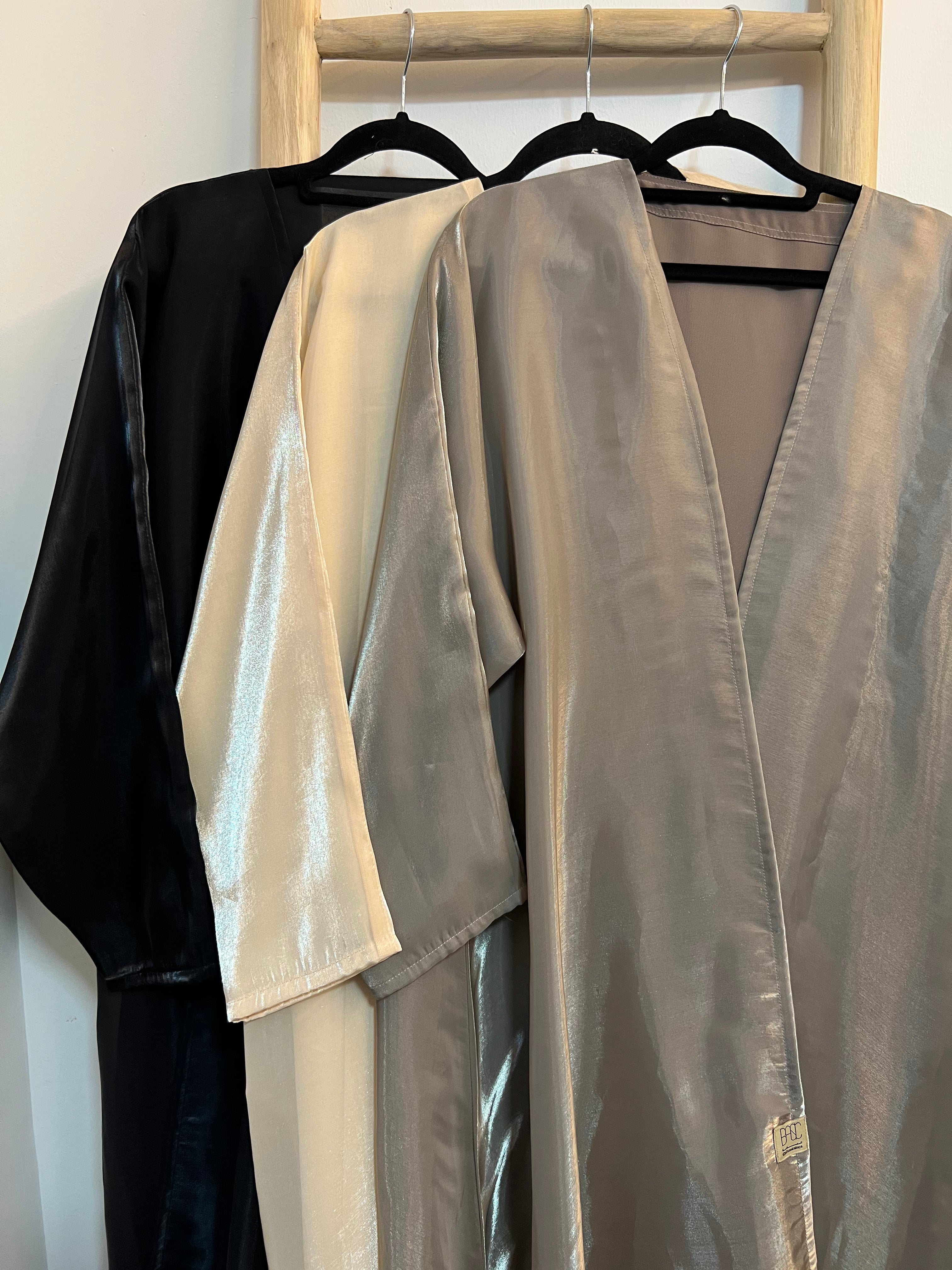 Basic Organza (Beige) - BasicAbaya