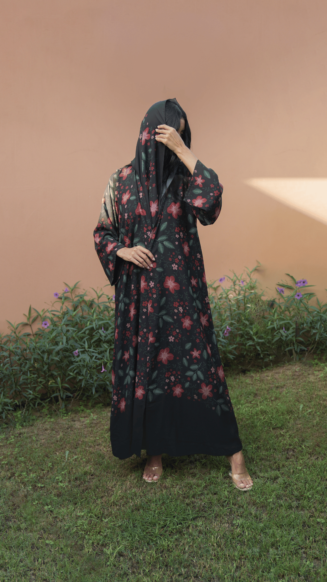 Basic Flowers (Red Abaya)