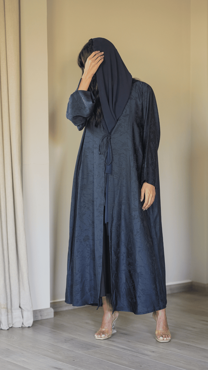 Basic Knot (Blue Abaya) - Ready to Wear