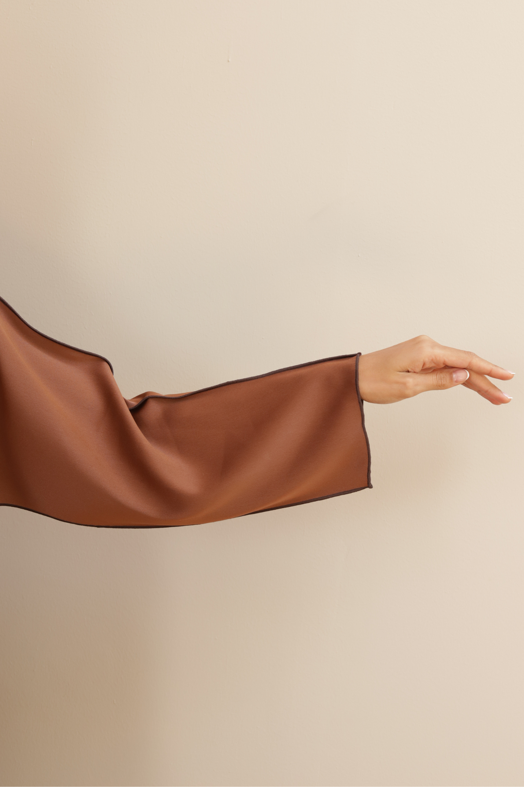Basic Reversible (Brown Abaya) - Ready to Wear