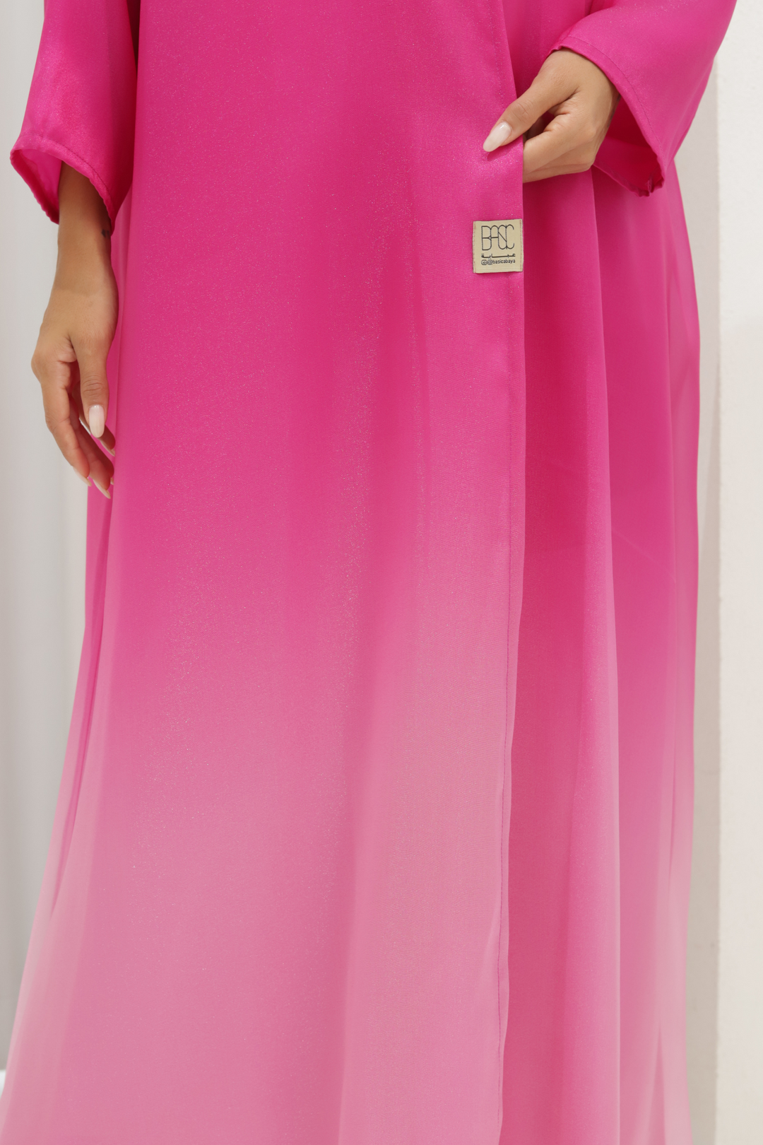 Basic Ombré (Fuchsia Abaya) - Ready to Wear