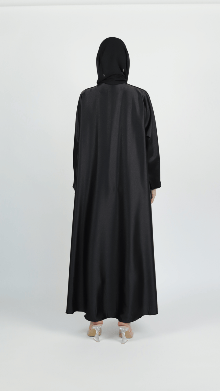 Basic Reversible (Black Abaya)