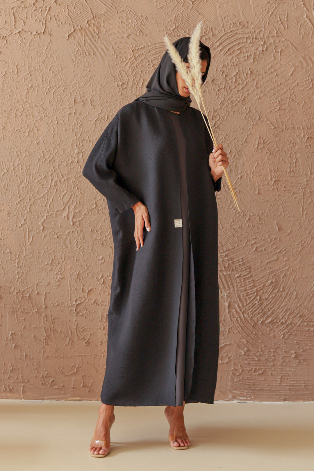 Basic Corduroy (Black Abaya) - Ready to Wear
