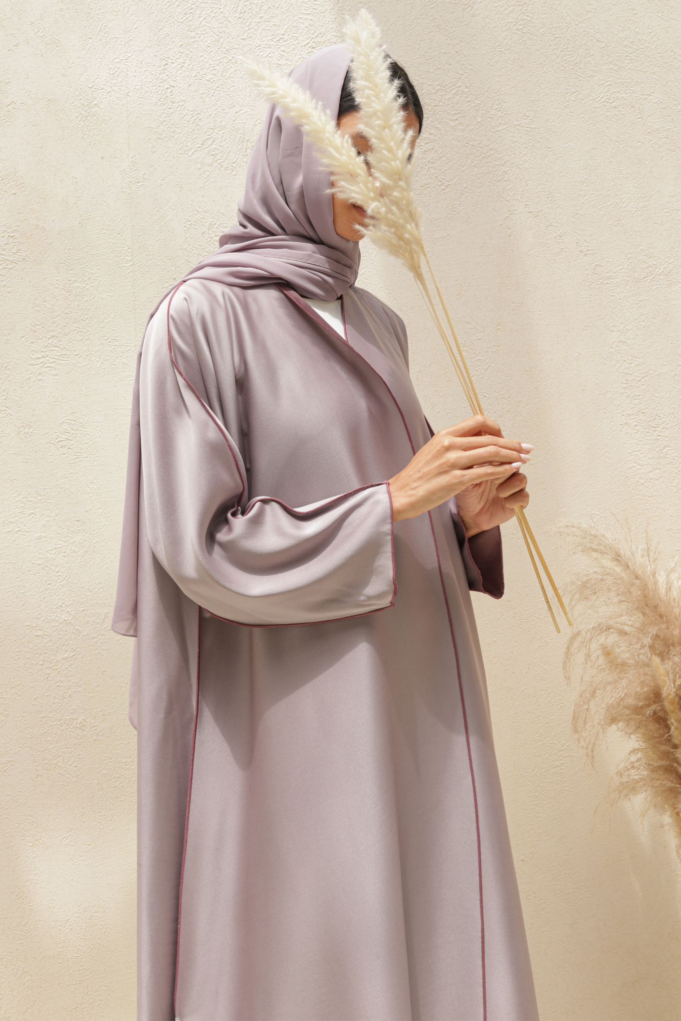 Basic Reversible (Purple Abaya) - BasicAbaya
