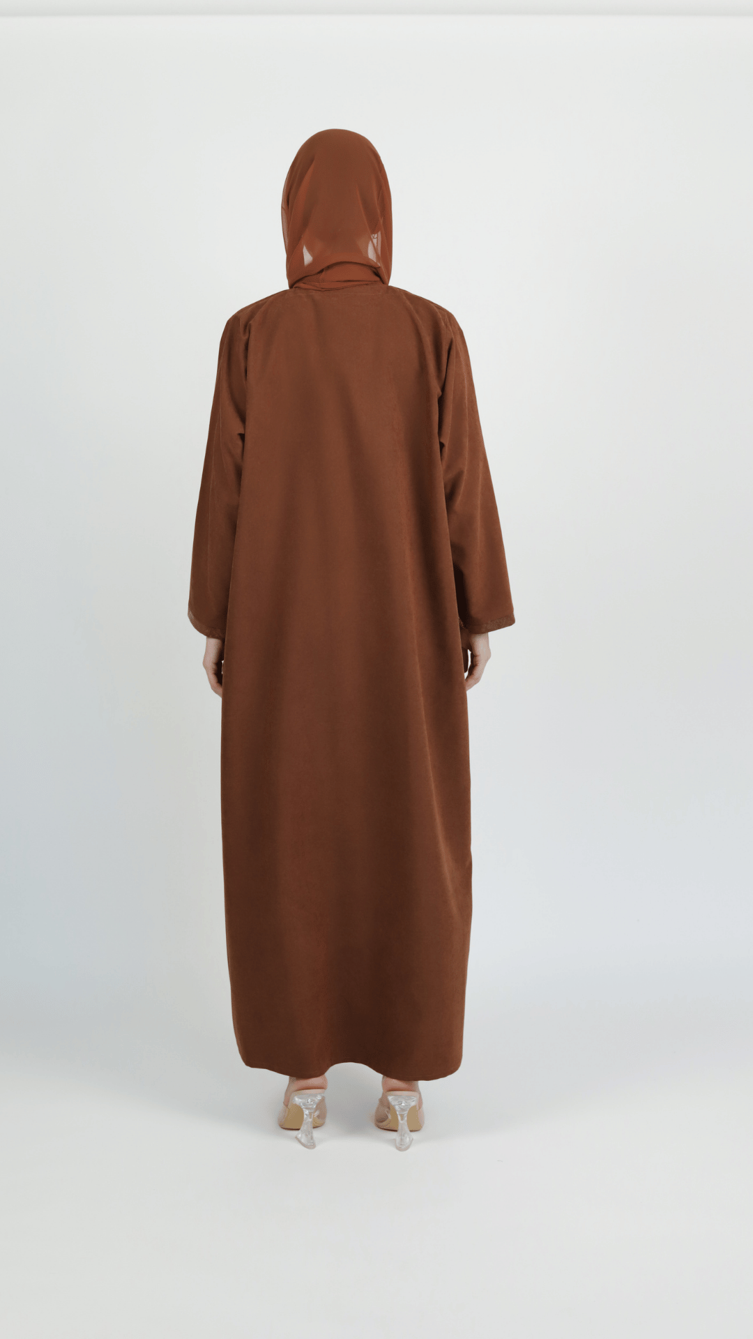 Basic Leather (Brown Abaya)