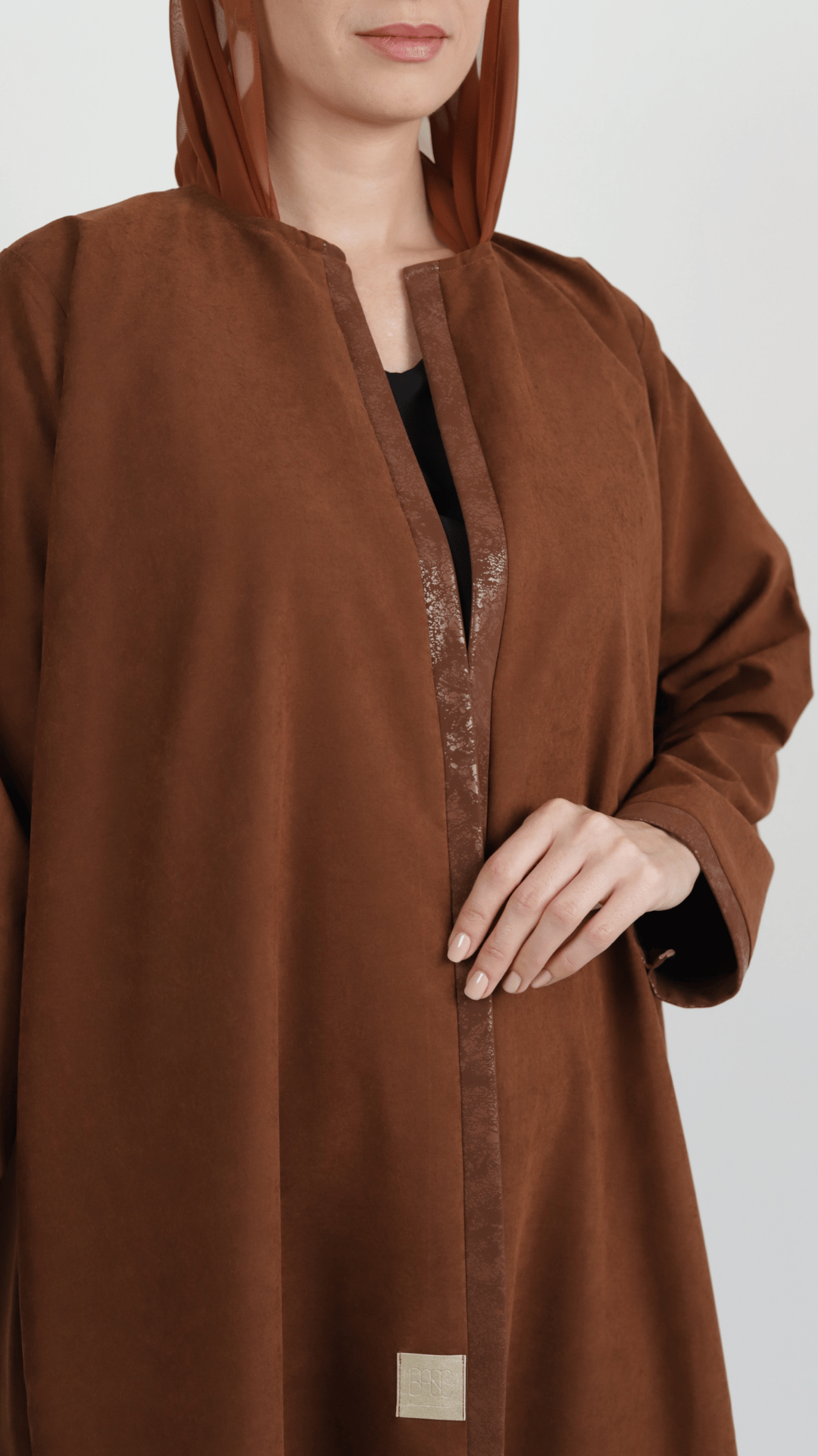 Basic Leather (Brown Abaya)