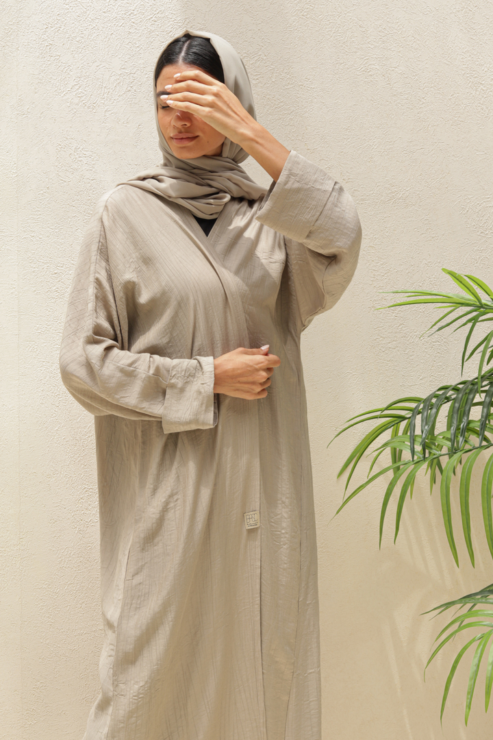 Basic 20 Twenty (Beige Abaya) - Ready to Wear