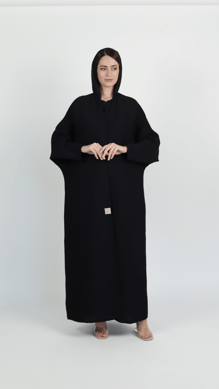 Basic Corduroy (Black Abaya)