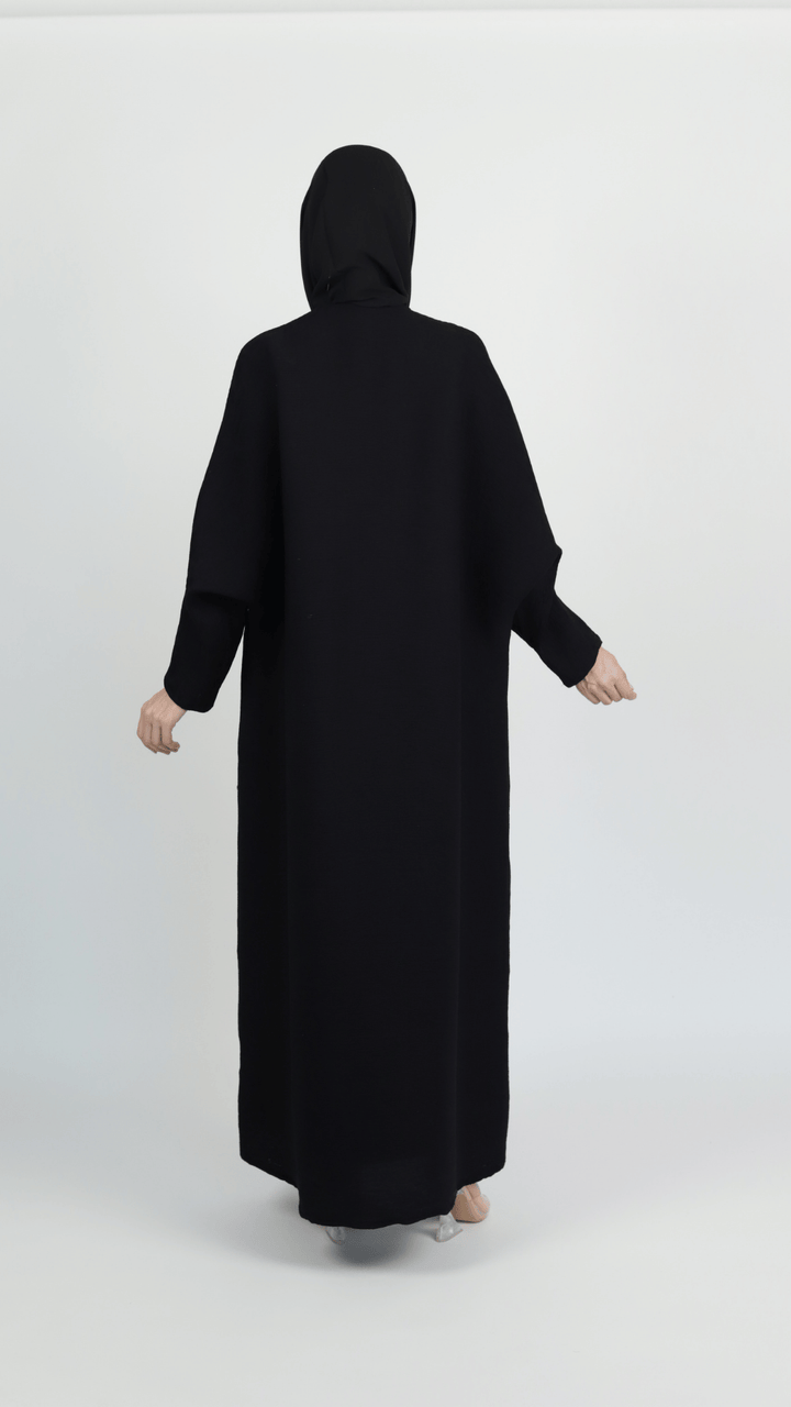 Basic Corduroy (Black Abaya)