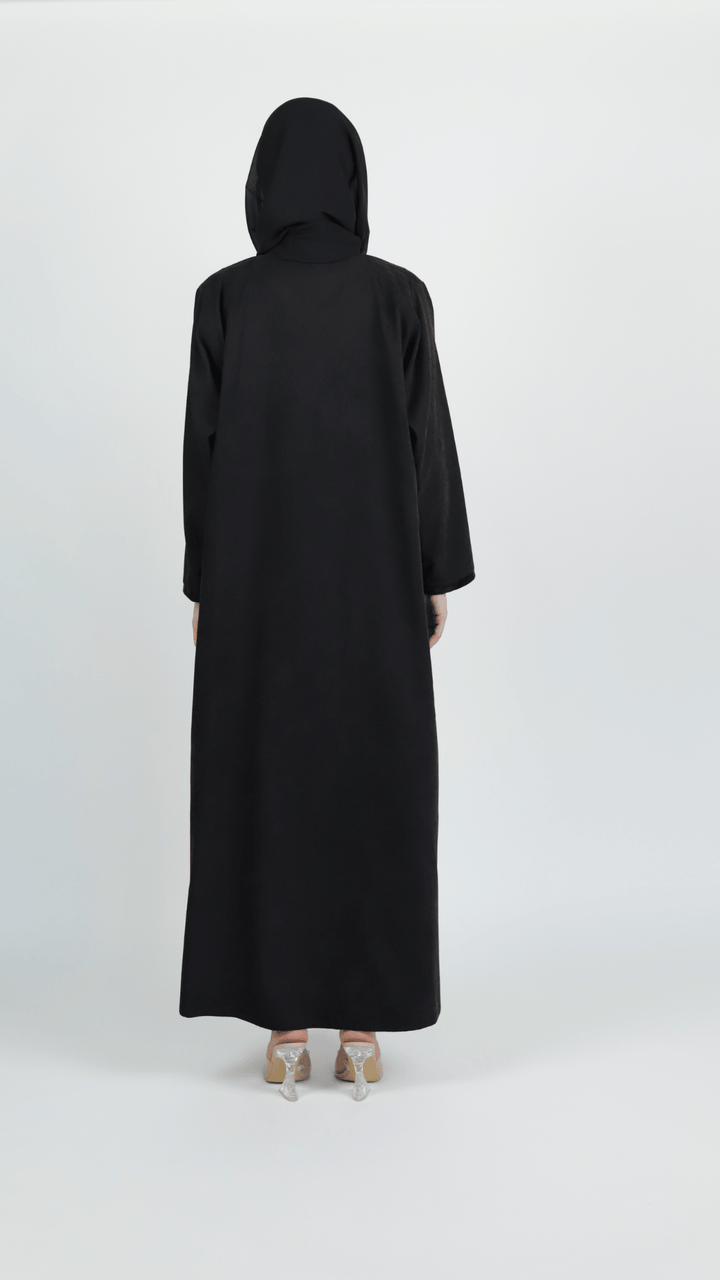 Basic Leather (Black Abaya)