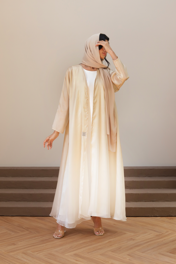 Basic Ombré (Beige Abaya) - Ready to Wear