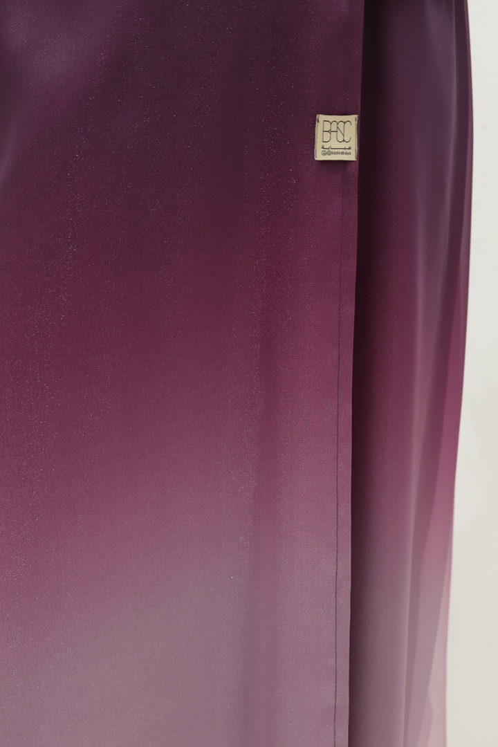 Basic Ombré (Purple Abaya) - Ready to Wear