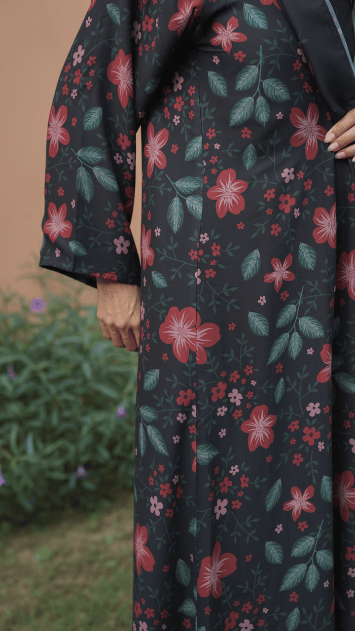 Basic Flowers (Red Abaya)