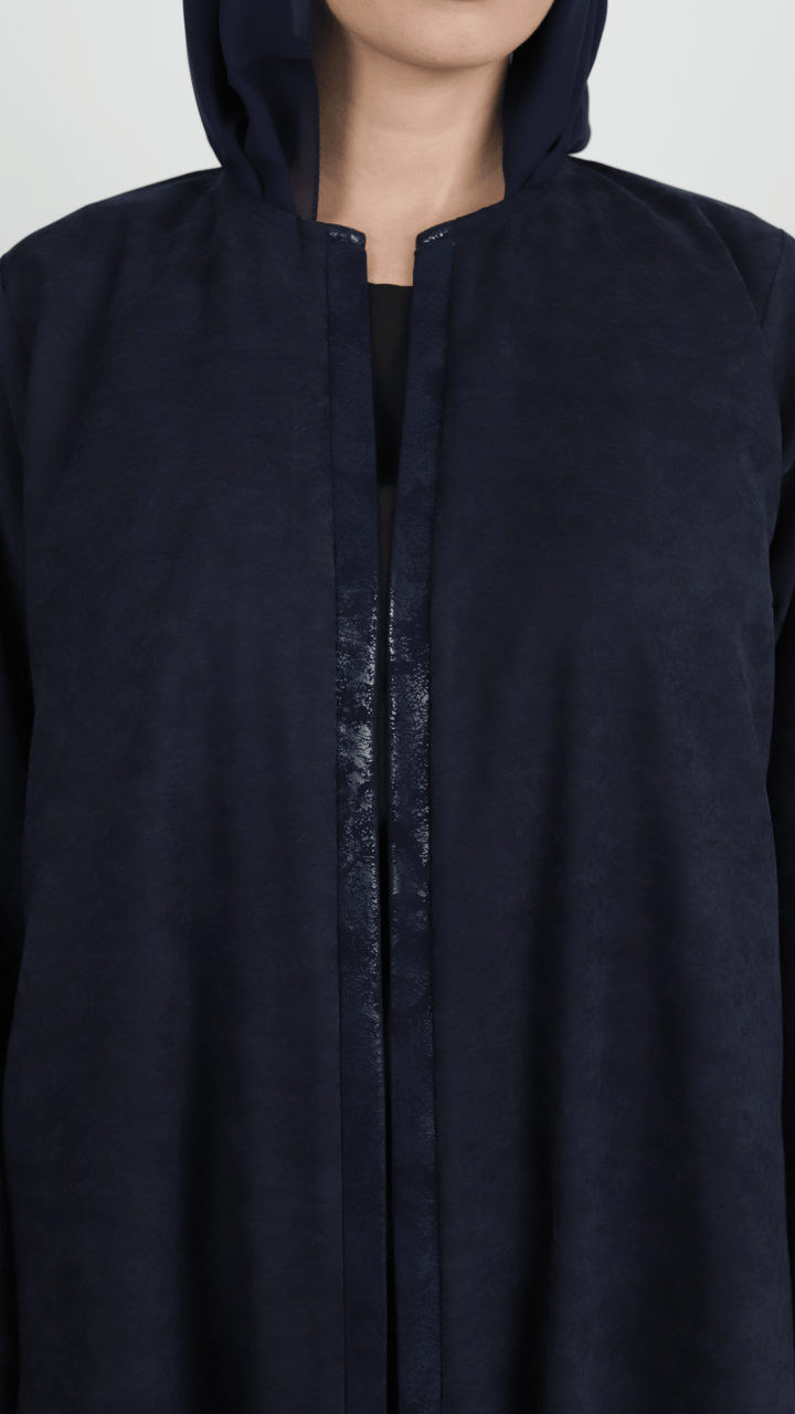 Basic Leather (Navy Blue Abaya)