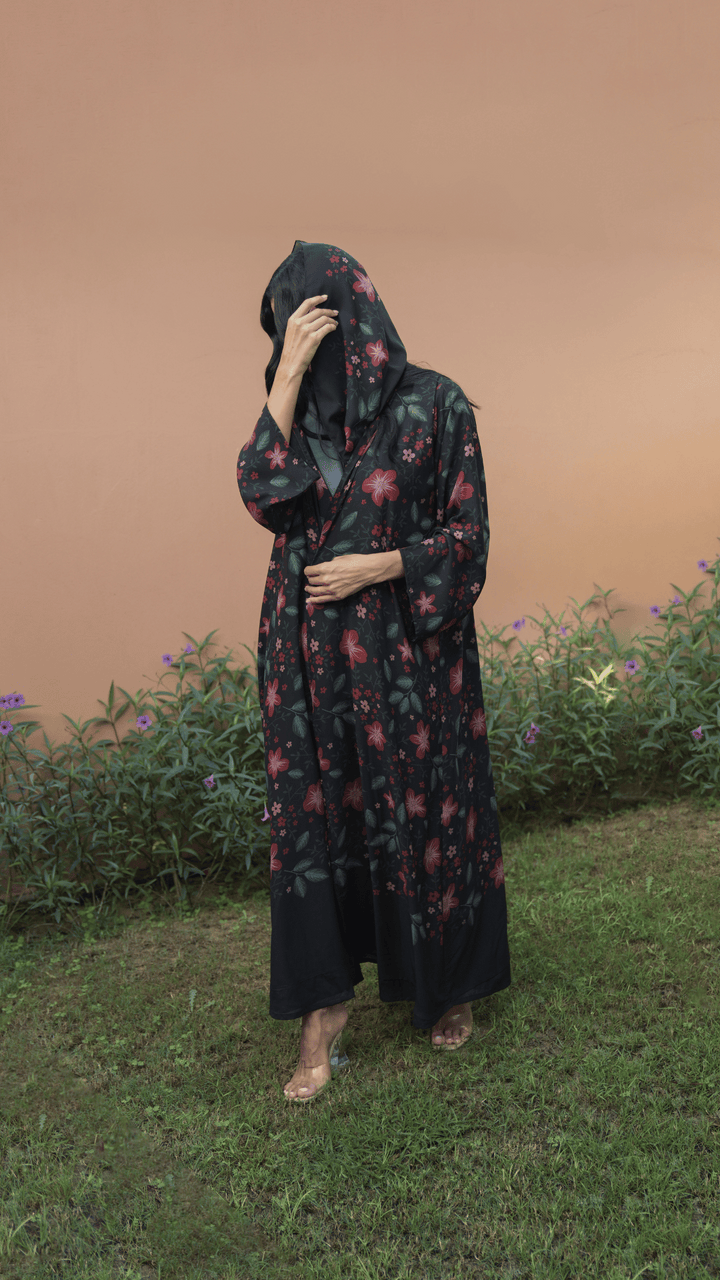 Basic Flowers (Red Abaya)