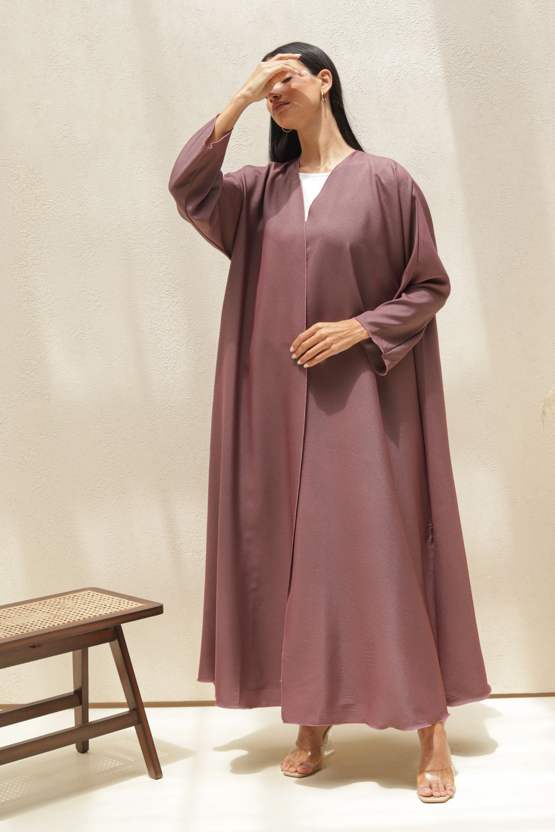 Basic Reversible (Purple Abaya) - Ready to Wear