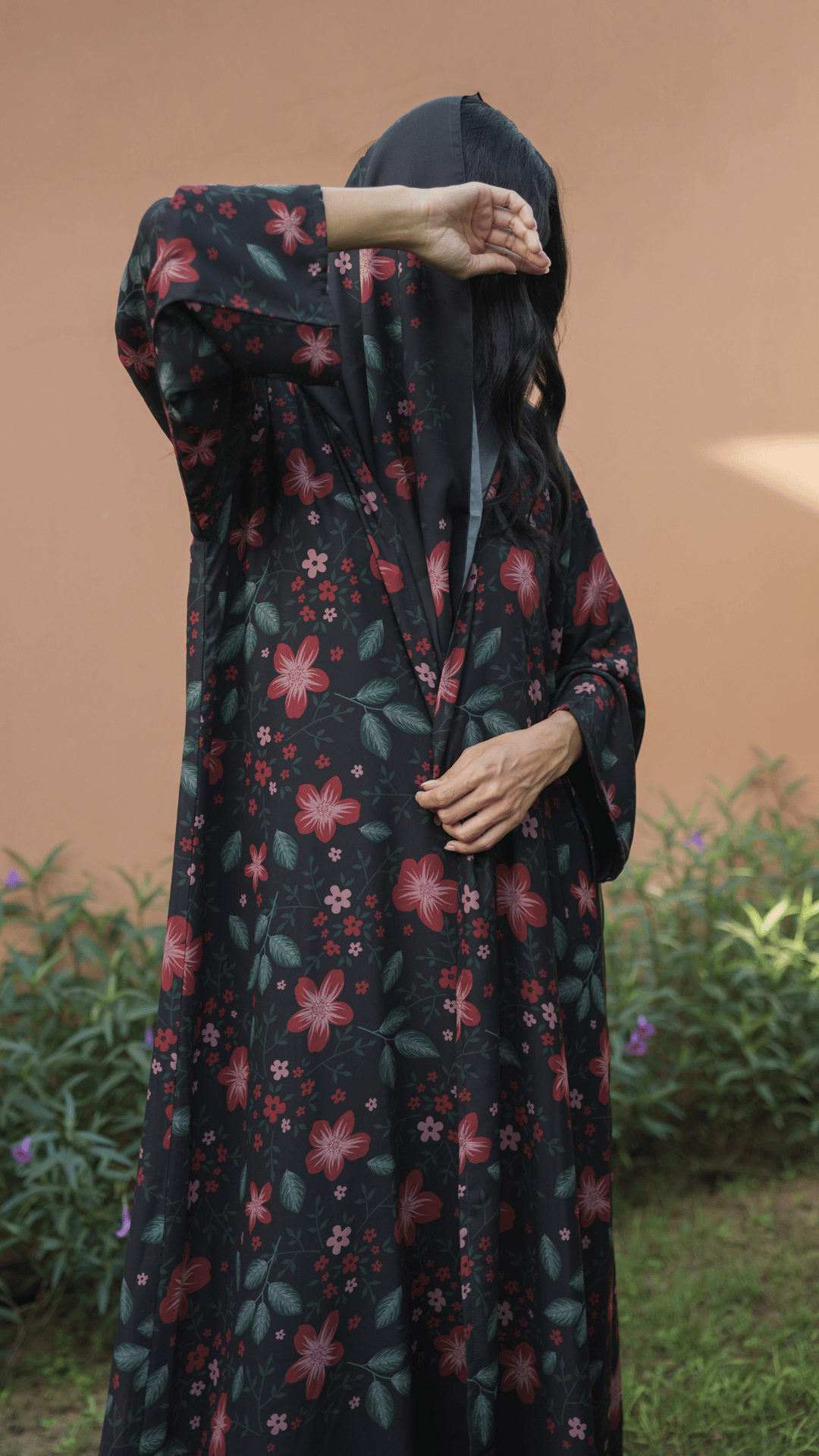 Basic Flowers (Red Abaya)