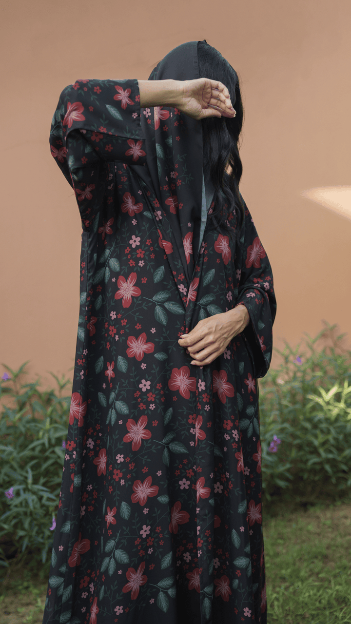 Basic Flowers (Red Abaya)