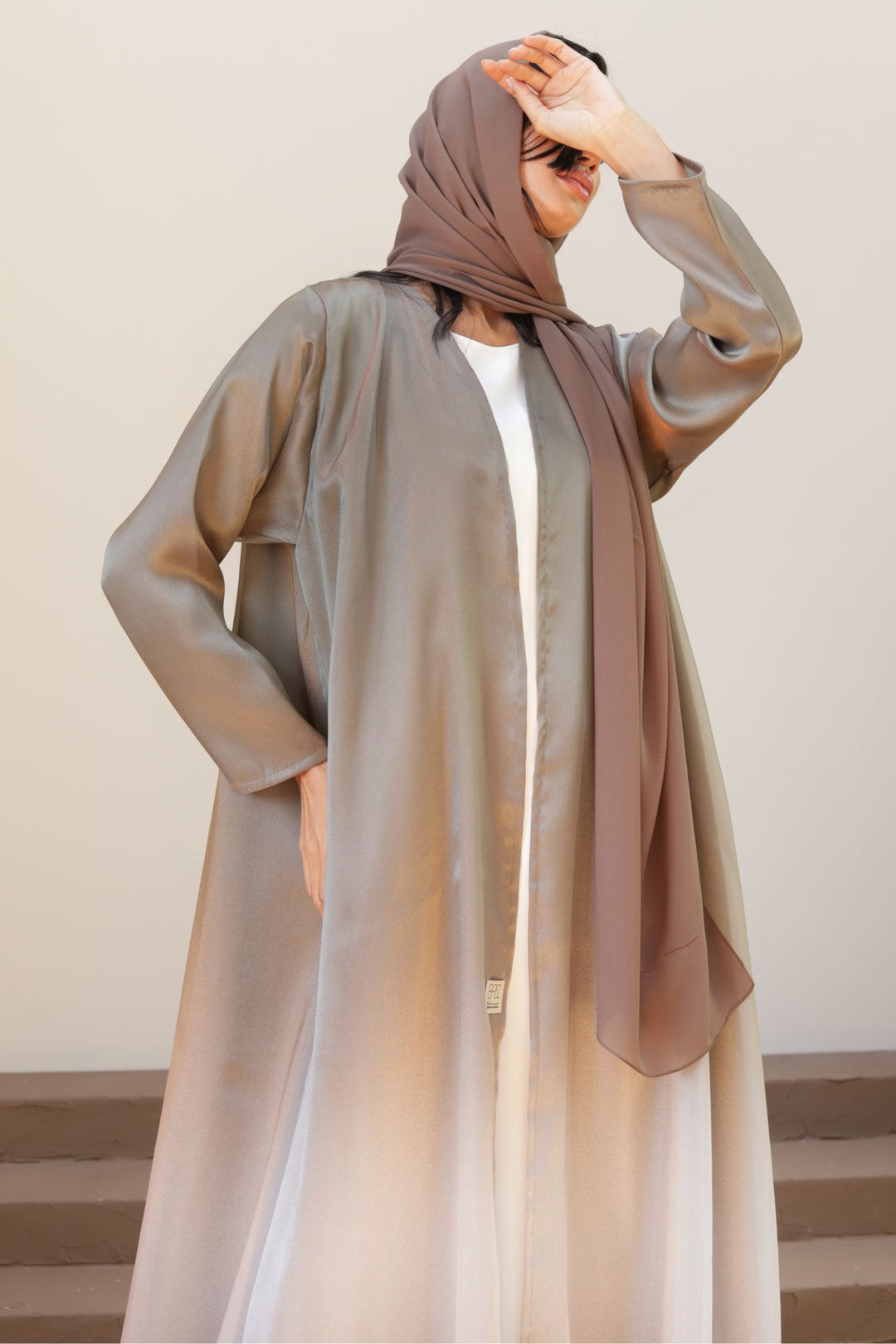 Basic Ombré (Brown Abaya) - Ready to Wear