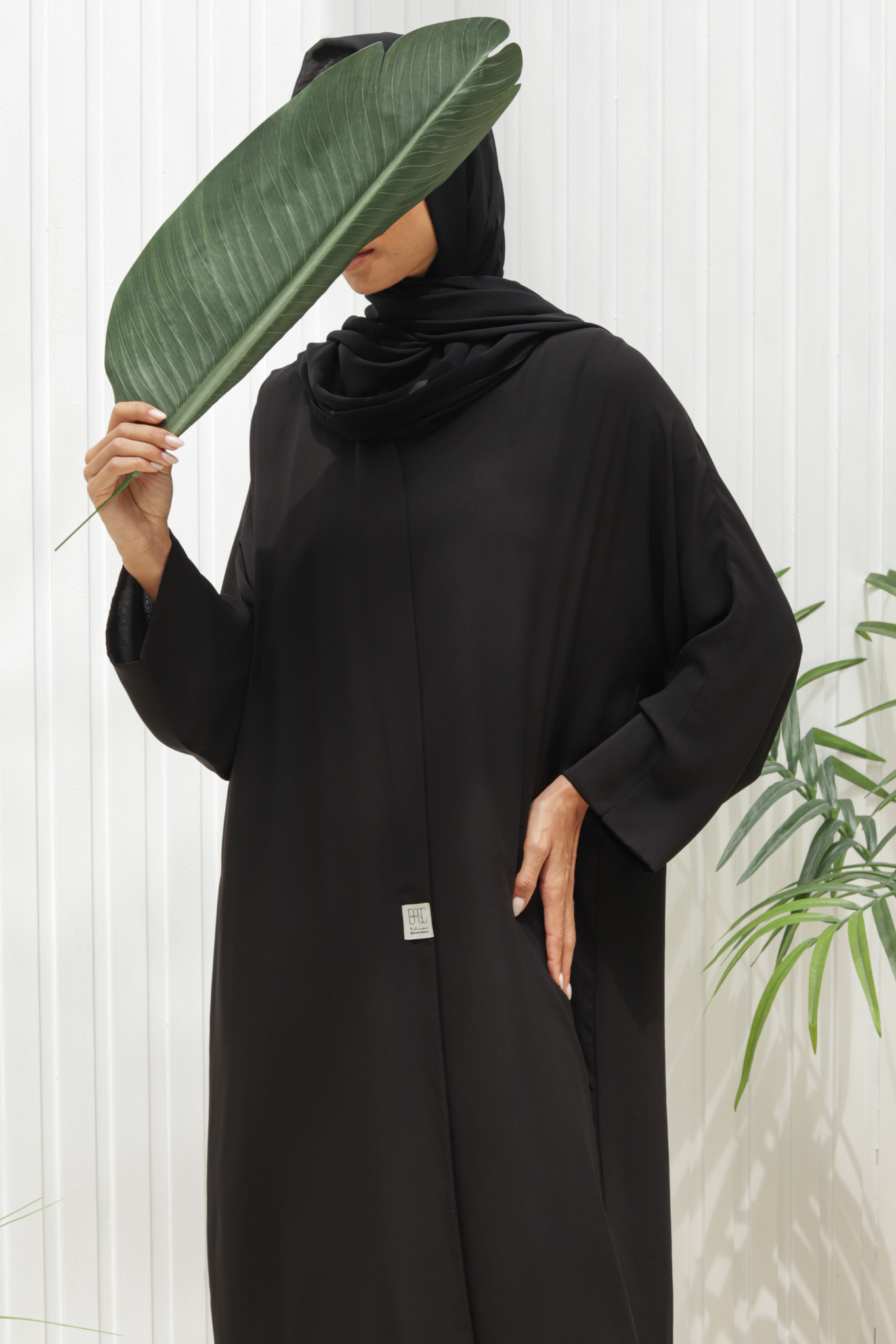 Basic Double (Black Abaya) - BasicAbaya