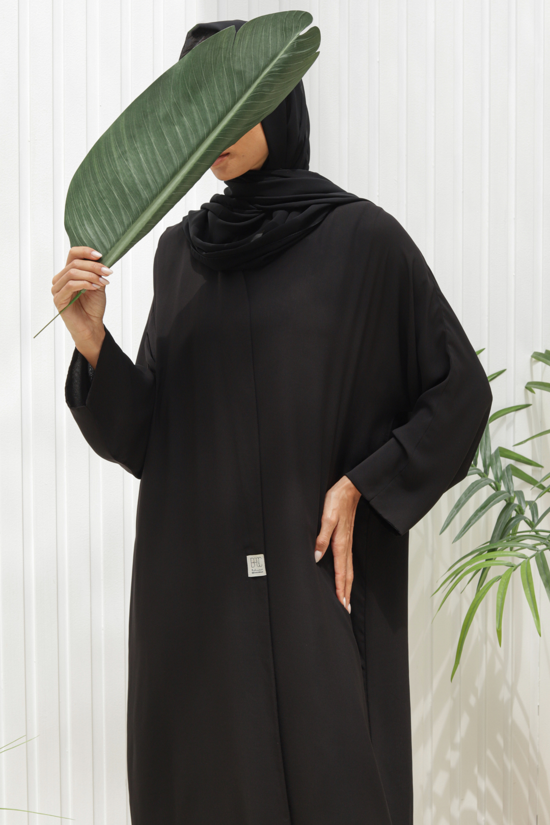 Basic Double (Black Abaya) - Ready to Wear